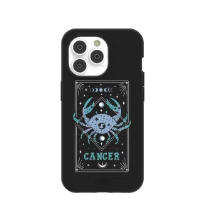 Black Cancer iPhone 14 Pro Case with MagSafe Module