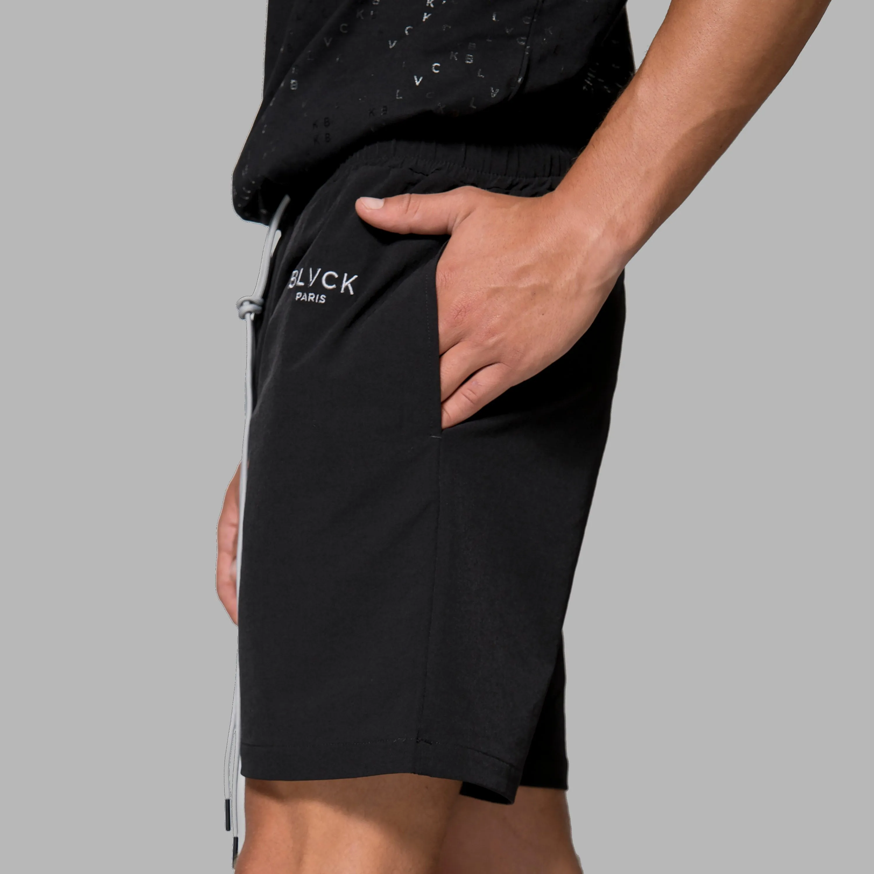 Blvck Track Shorts