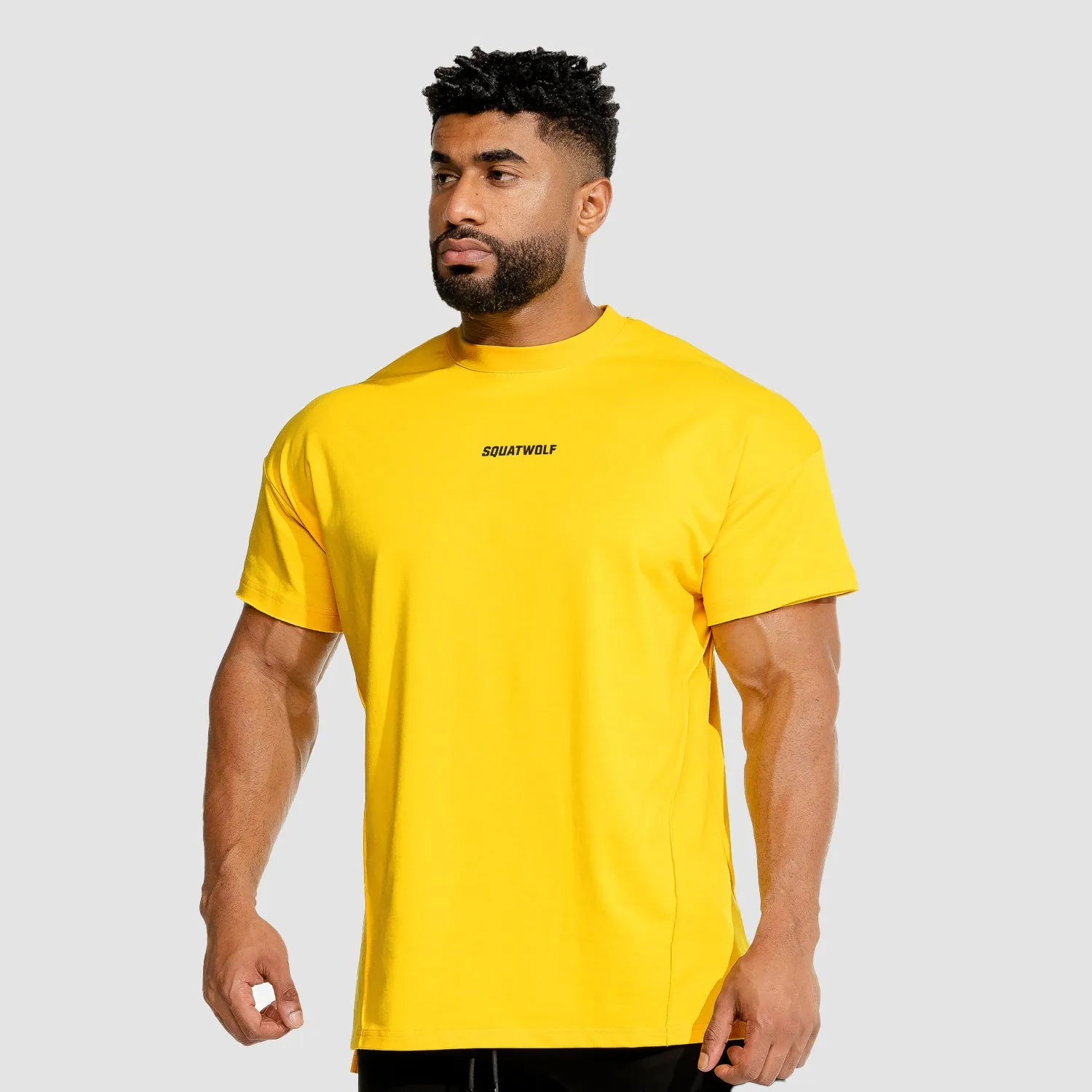 Bodybuilding Tee - Yellow