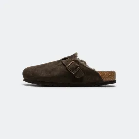 Boston - Mocca Suede Leather/Shearling