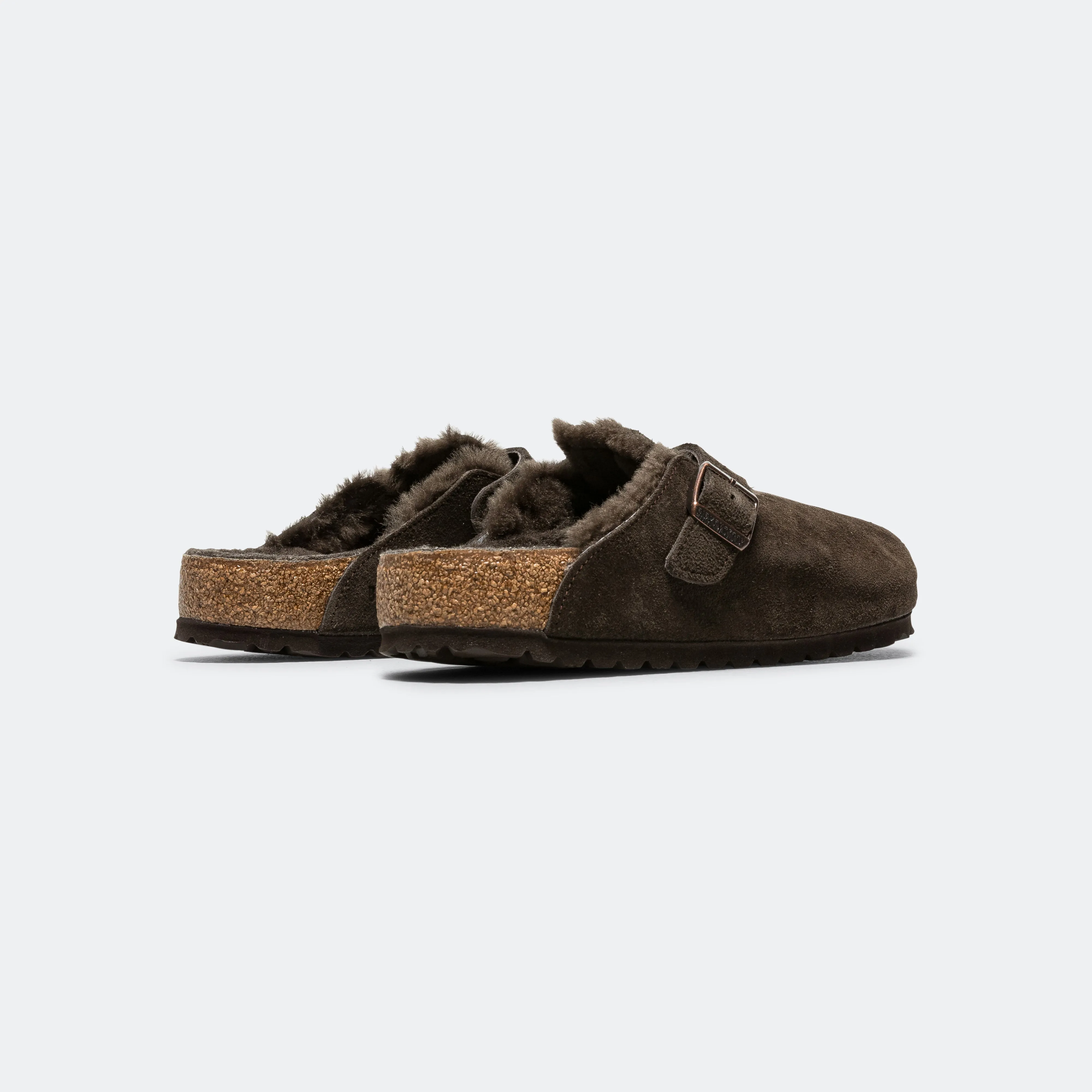 Boston - Mocca Suede Leather/Shearling