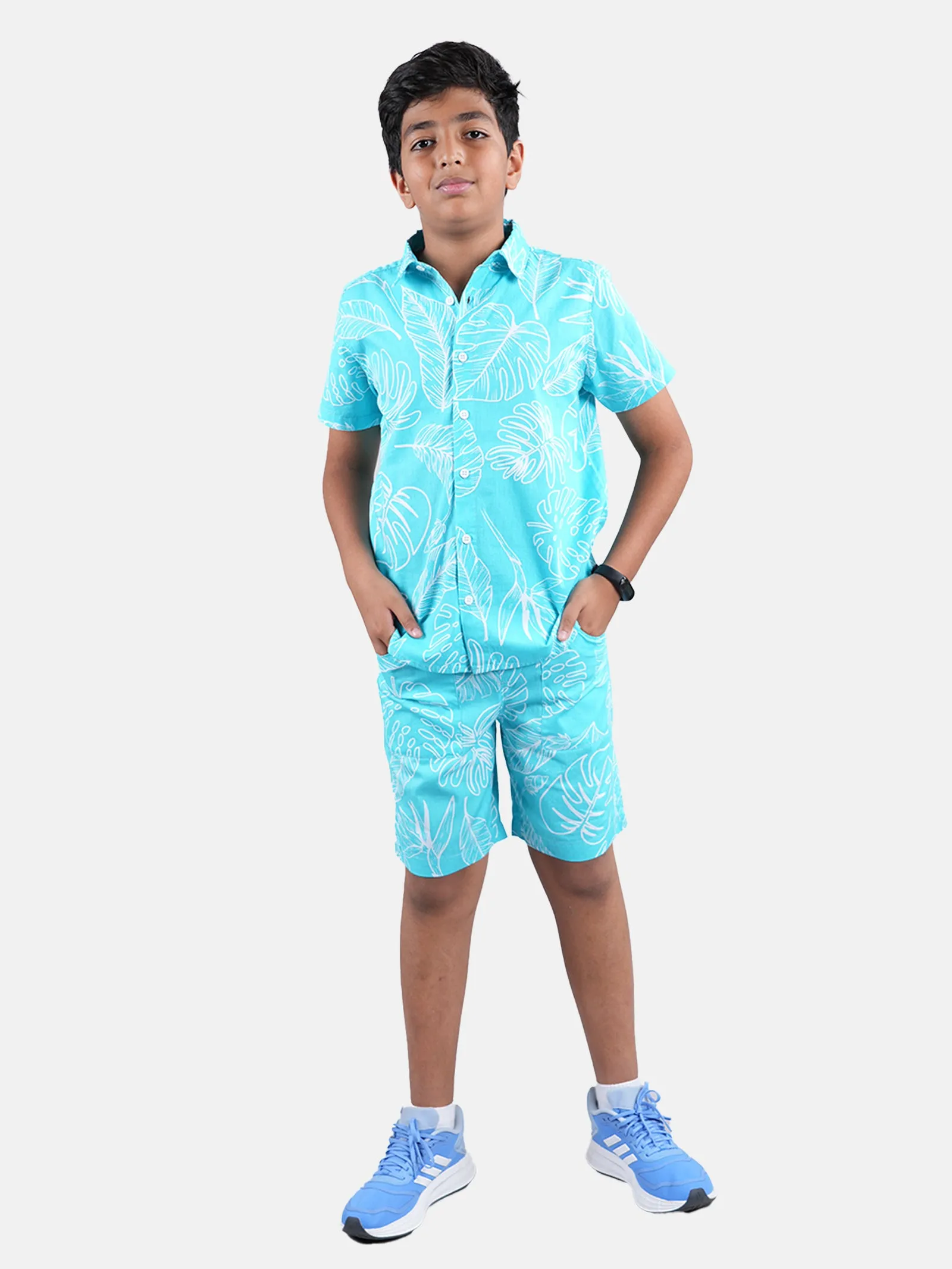 Boys Half Sleeve Shirt and Shorts Co-Ord Sets