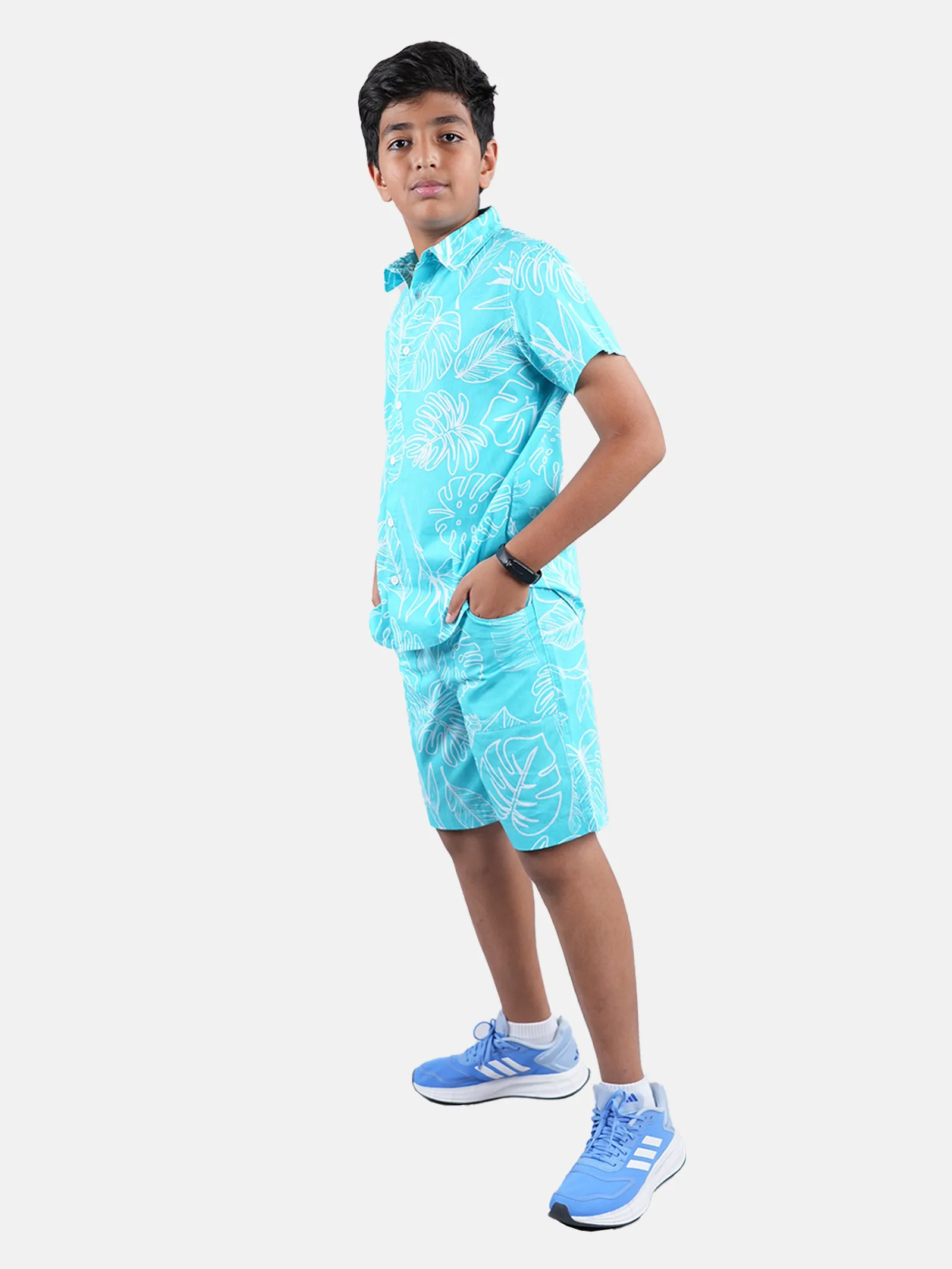 Boys Half Sleeve Shirt and Shorts Co-Ord Sets