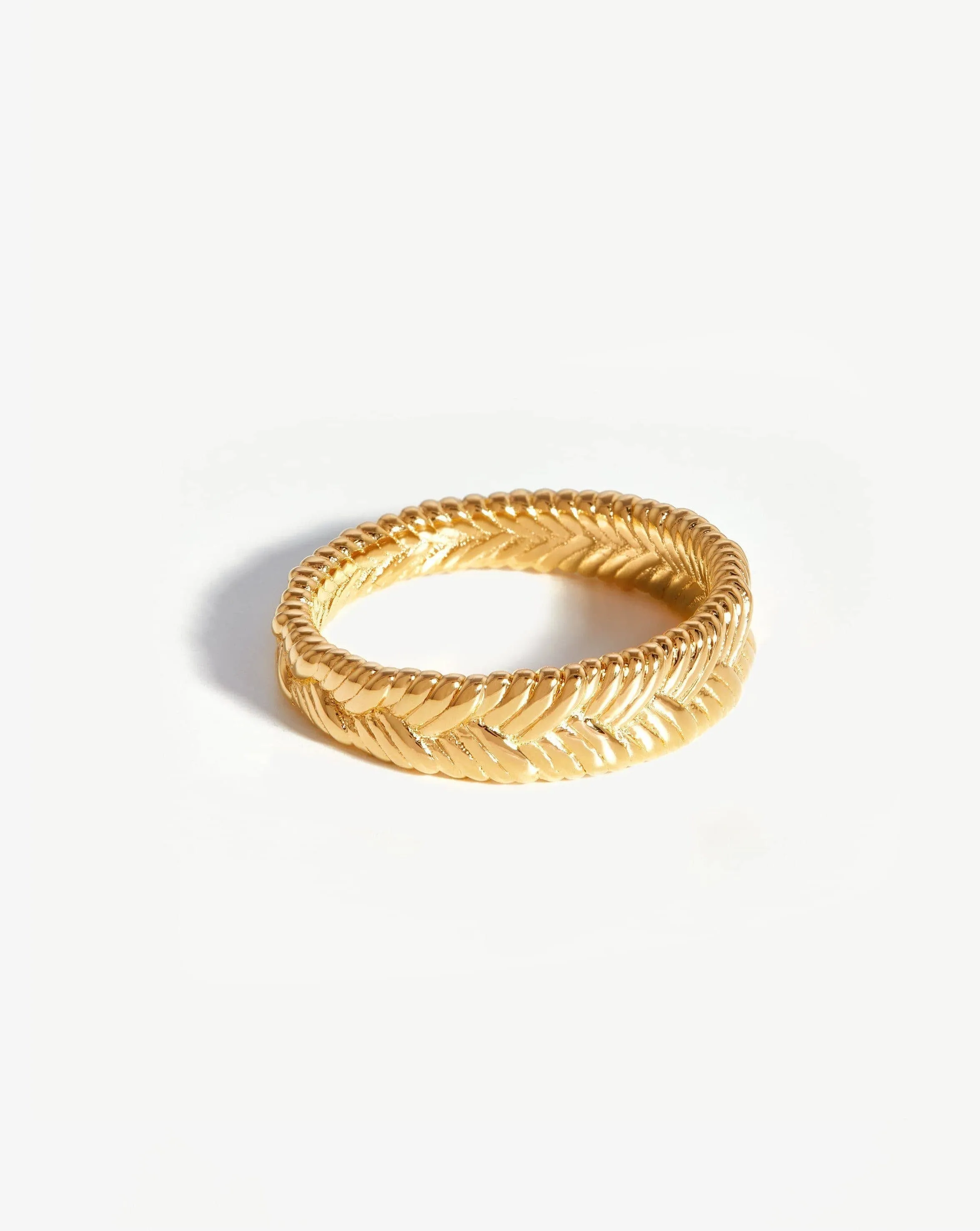 Braid Ring | 18ct Gold Plated