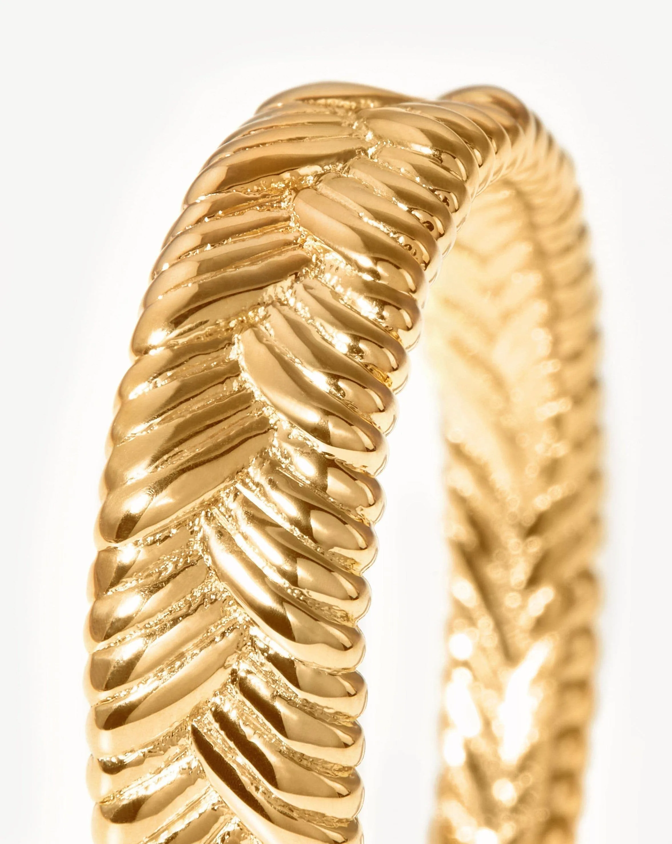 Braid Ring | 18ct Gold Plated