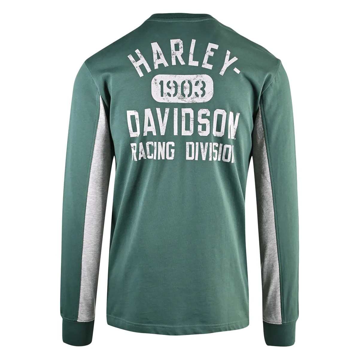 Branded  Men's Sweatshirt Bistro Green Racing Bar & Shield L/S (S35)