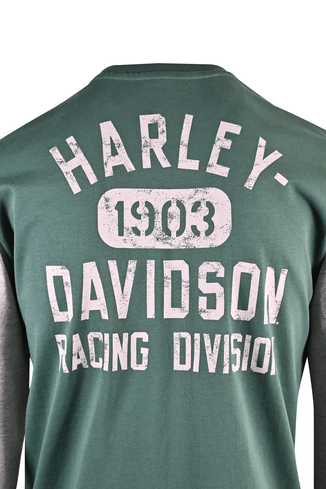 Branded  Men's Sweatshirt Bistro Green Racing Bar & Shield L/S (S35)