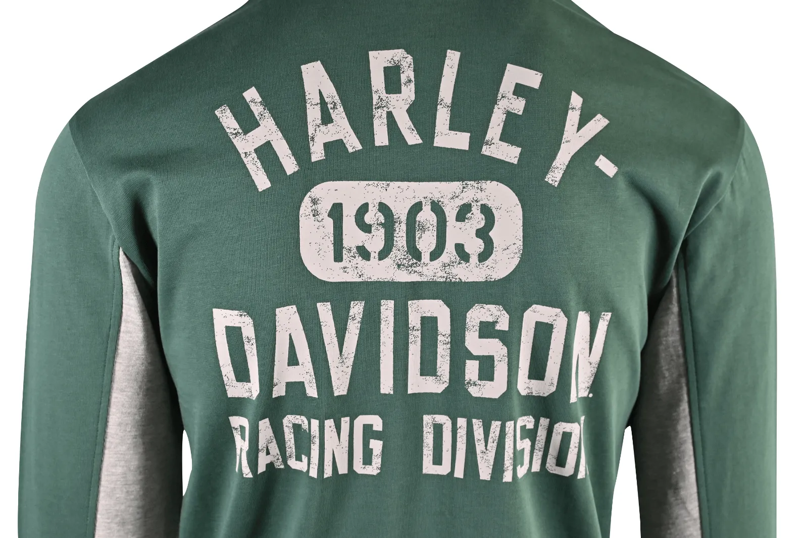 Branded  Men's Sweatshirt Bistro Green Racing Bar & Shield L/S (S35)