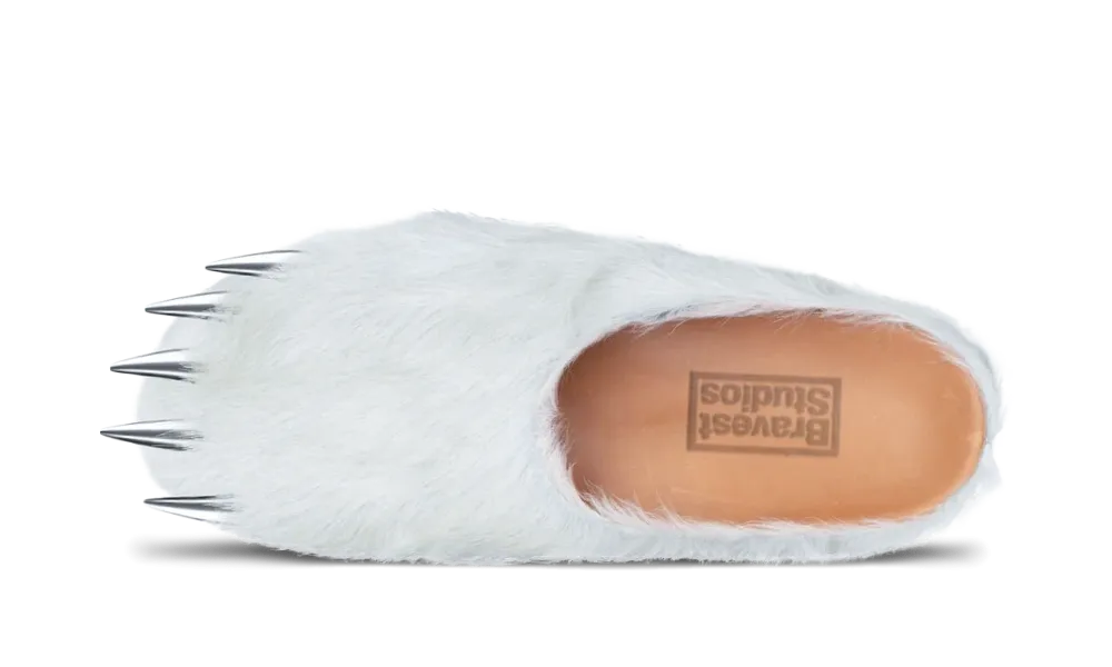 Bravest Studios Bear Claw Mule White