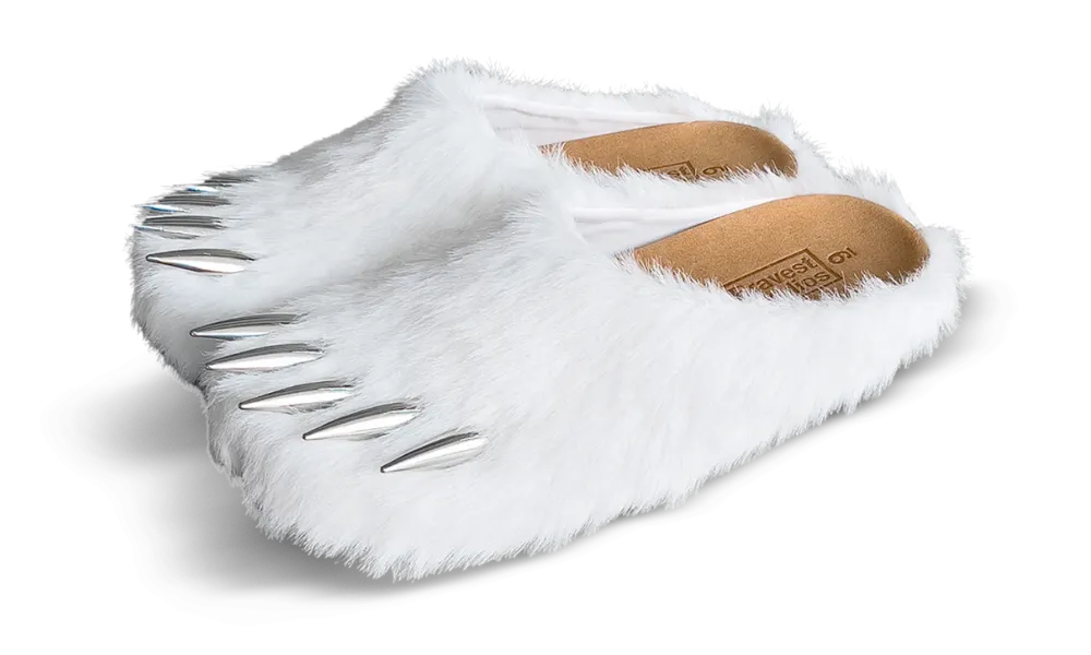 Bravest Studios Bear Claw Mule White