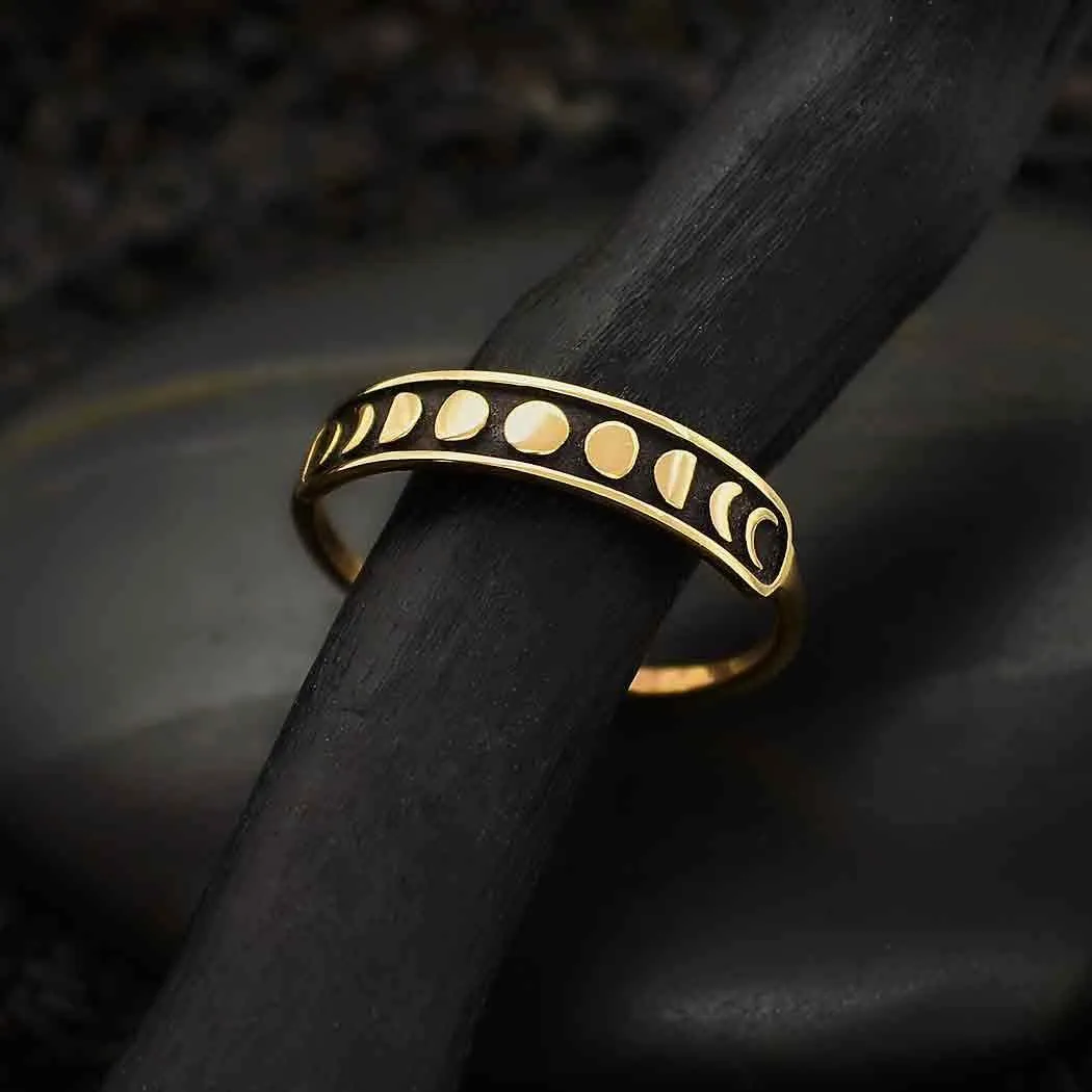 Bronze Moon Phases Ring