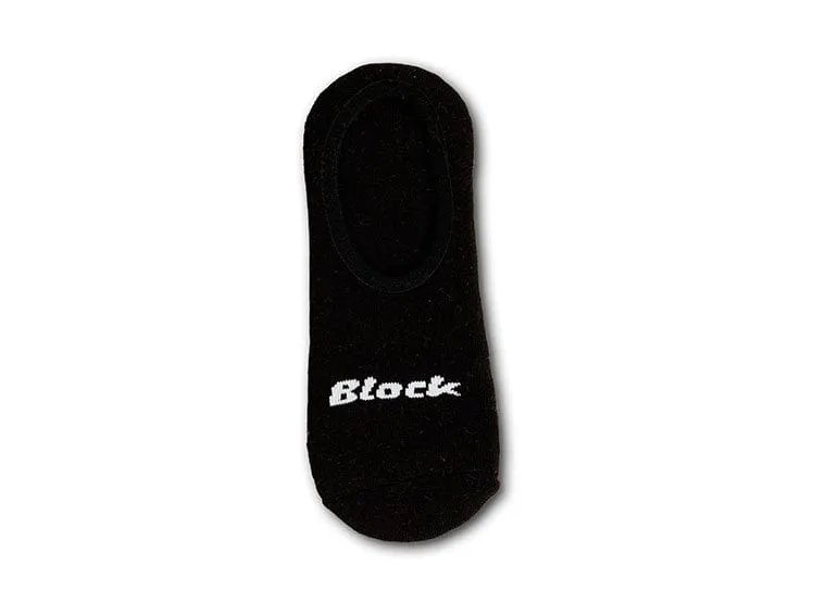 Calcetin Invisible Block No Show Unisex Negro