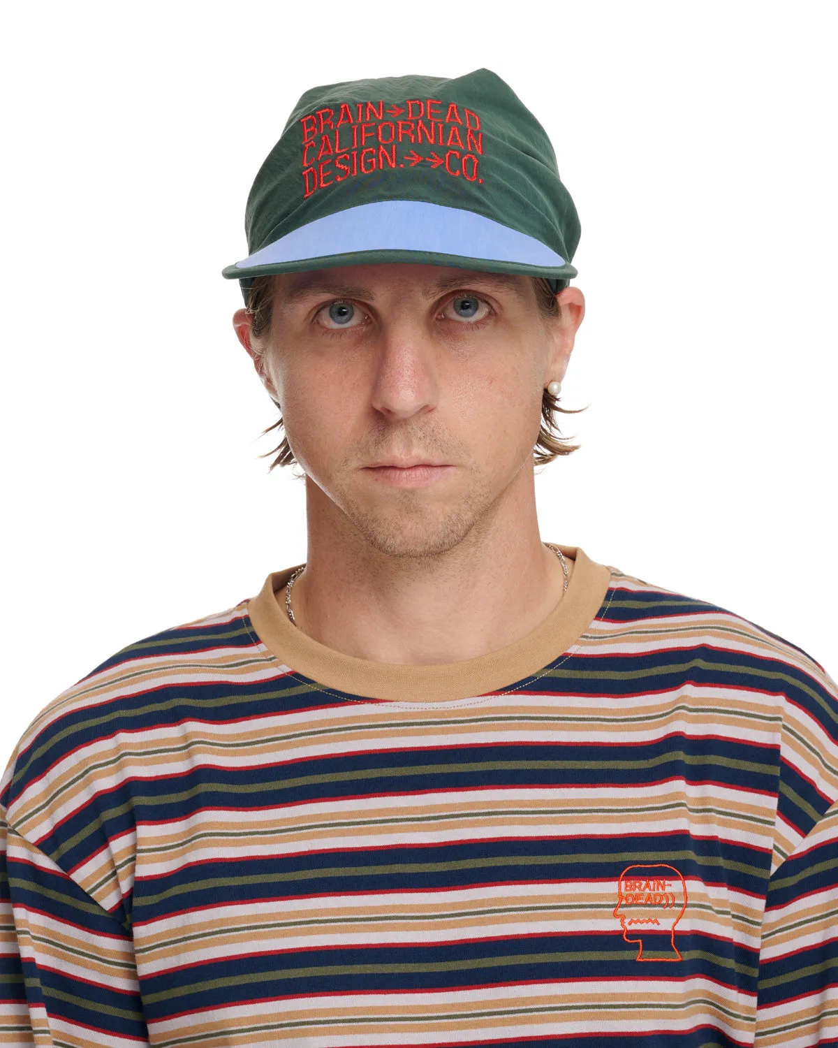 Californian Design Bandana Hat  - Green