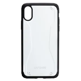 Capdase Soft Jacket Fuze II Cover for Apple iPhone X/XS - Tinted White / Black