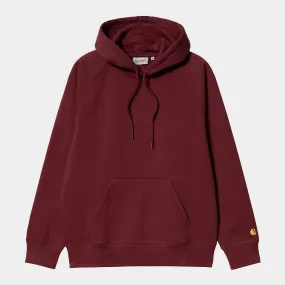 Carhartt WIP - Chase Pullover Hooded Sweatshirt - Corvina / Gold