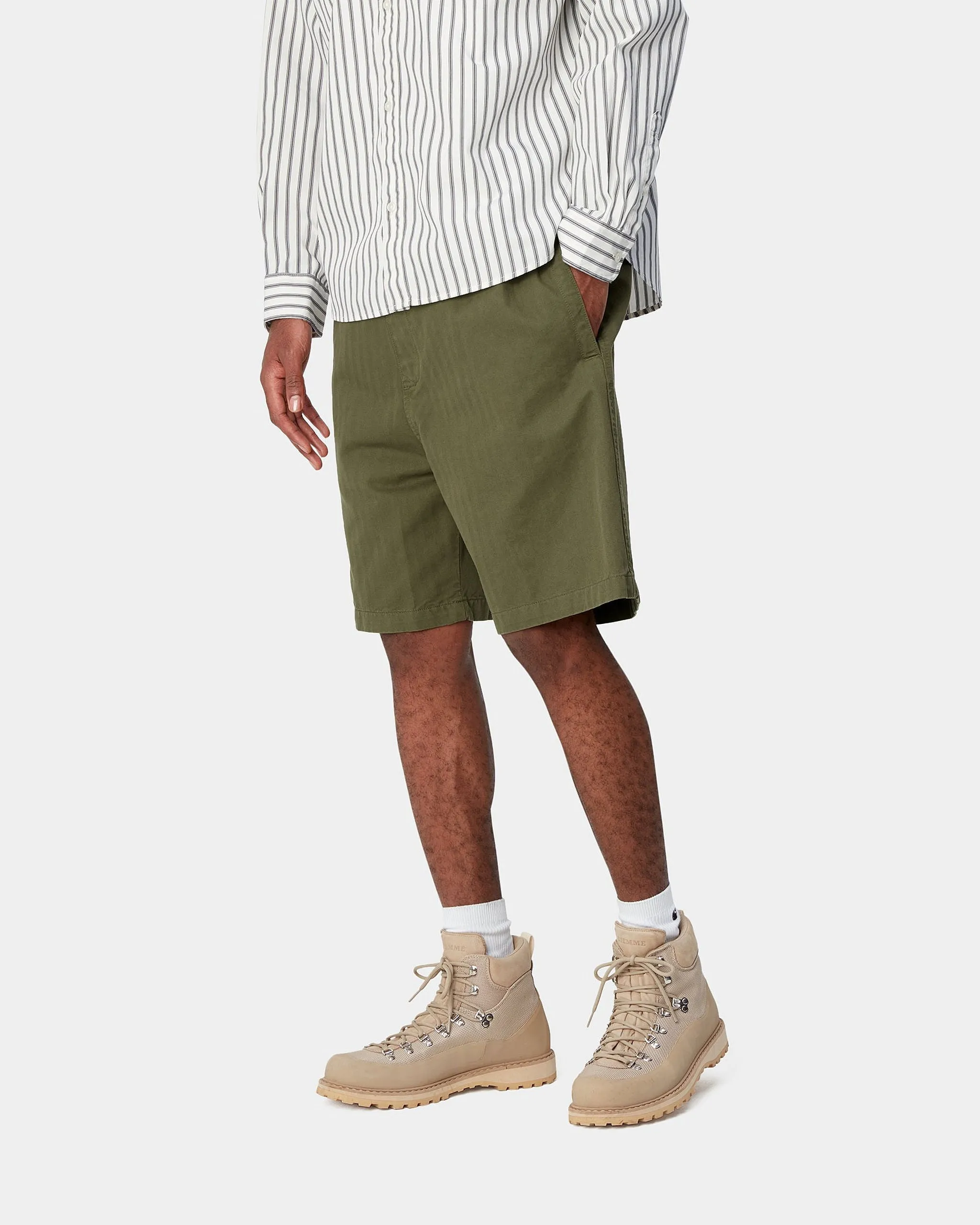 Carhartt WIP Rainer Shorts - Dundee Garment Dyed