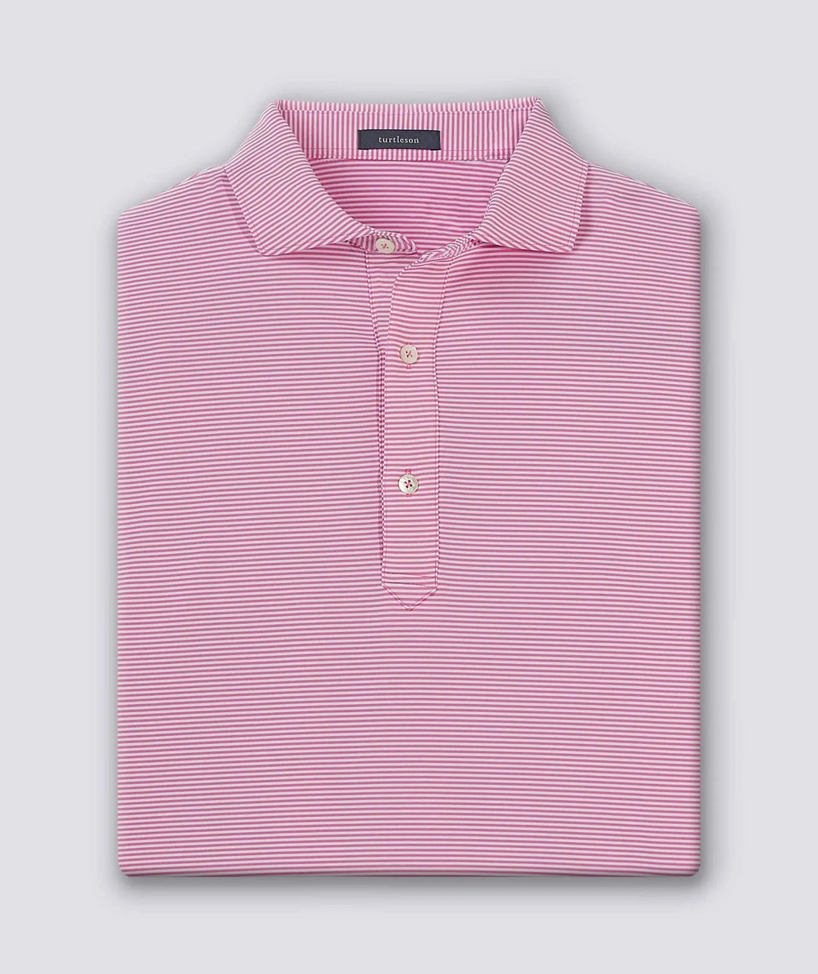 Carter Stripe Performance Polo - Closeout