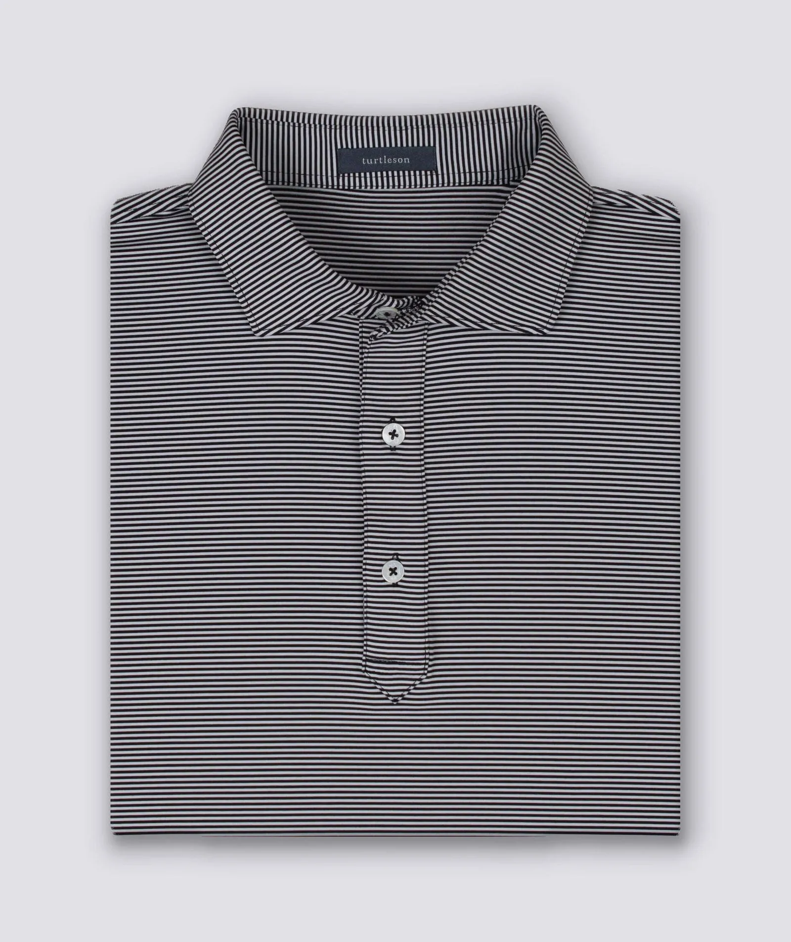 Carter Stripe Performance Polo - Closeout