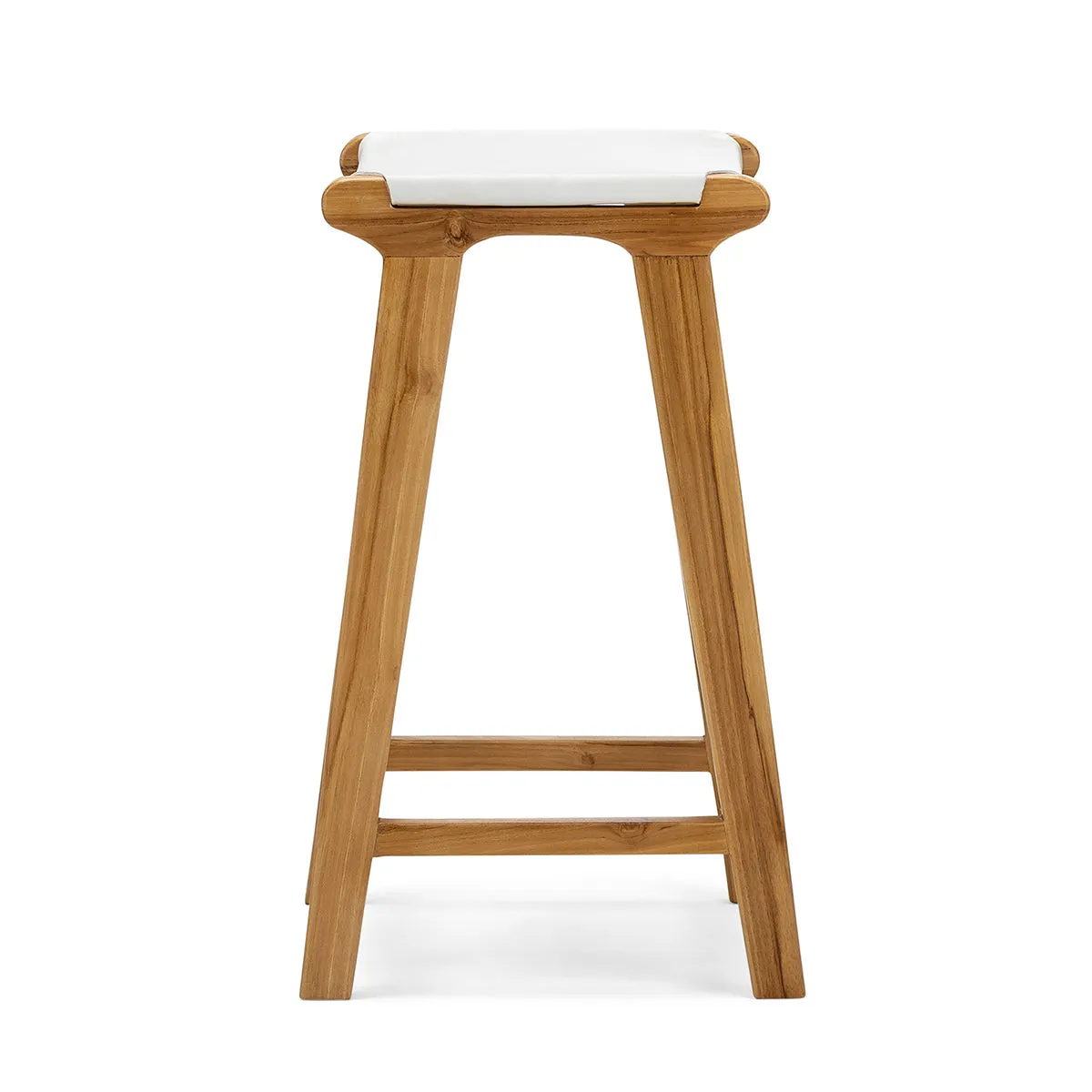 Casey Flat Leather Bar Stool