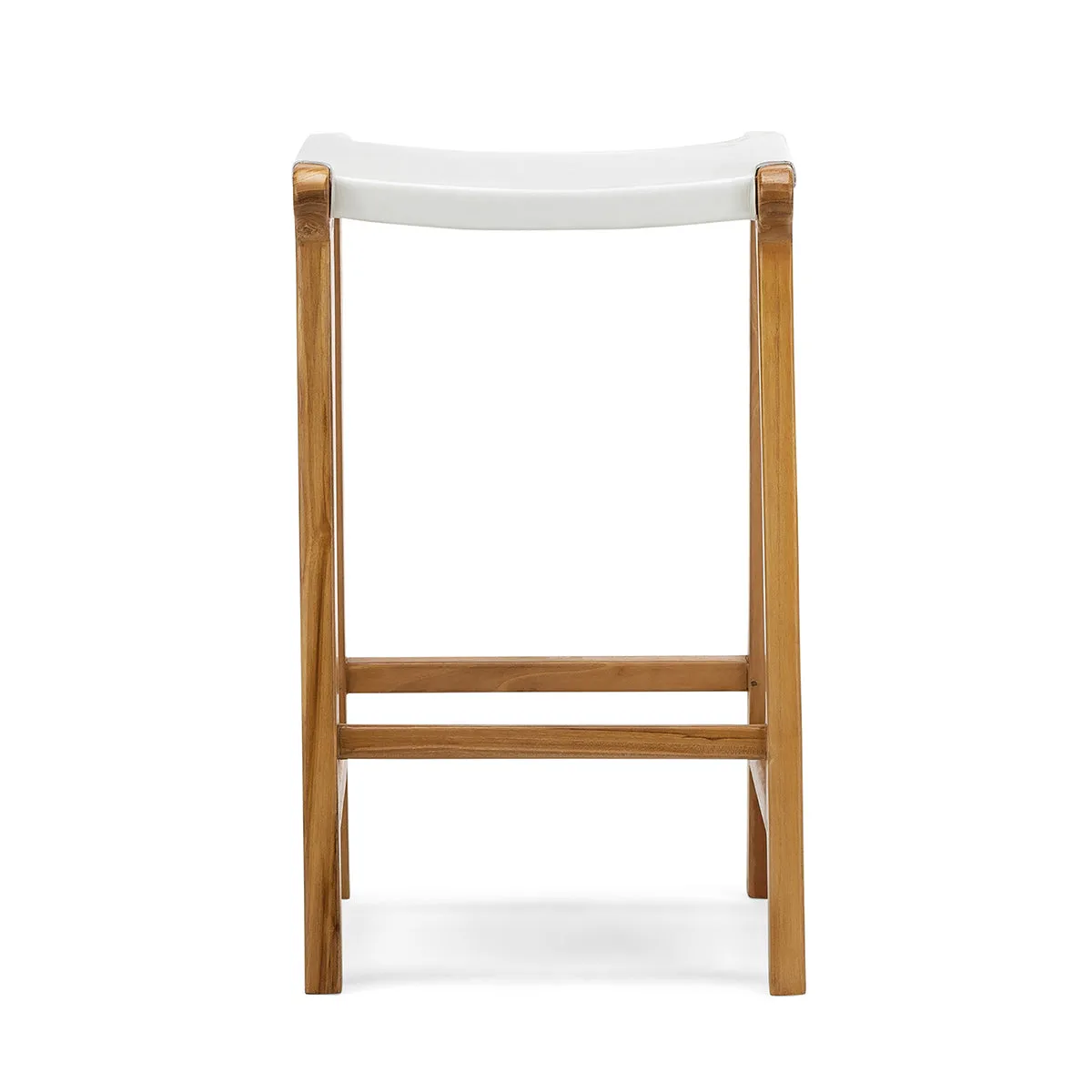 Casey Flat Leather Bar Stool