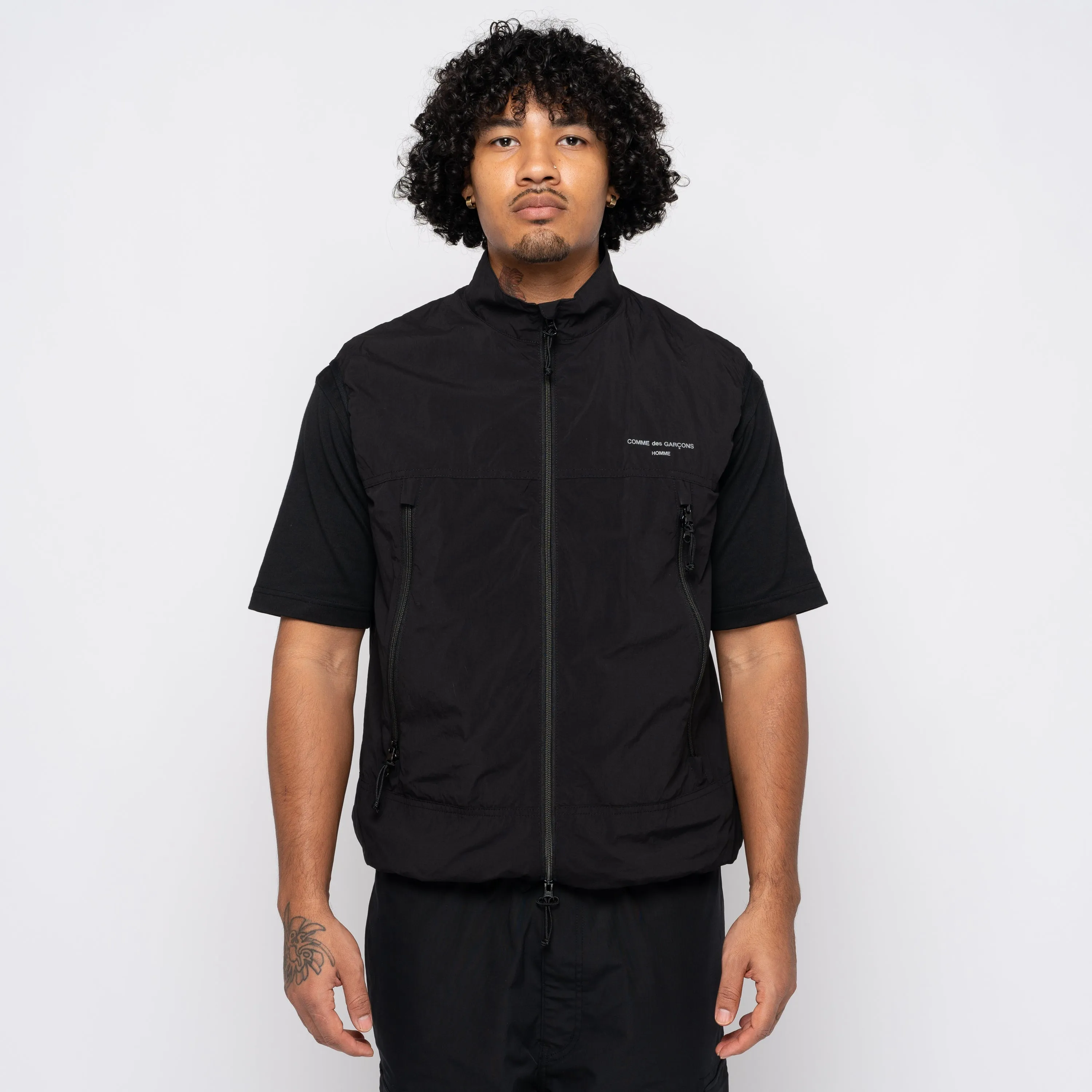 CdGH Technical Nylon Vest Black HM-V001-051