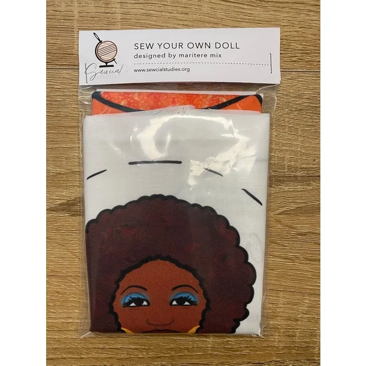 Celia Cruz DIY Doll Fabric