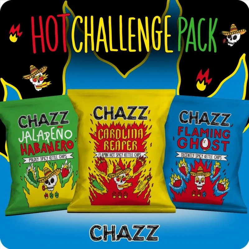 Chazz Chips Carolina Reaper Pepper (Super Hot)