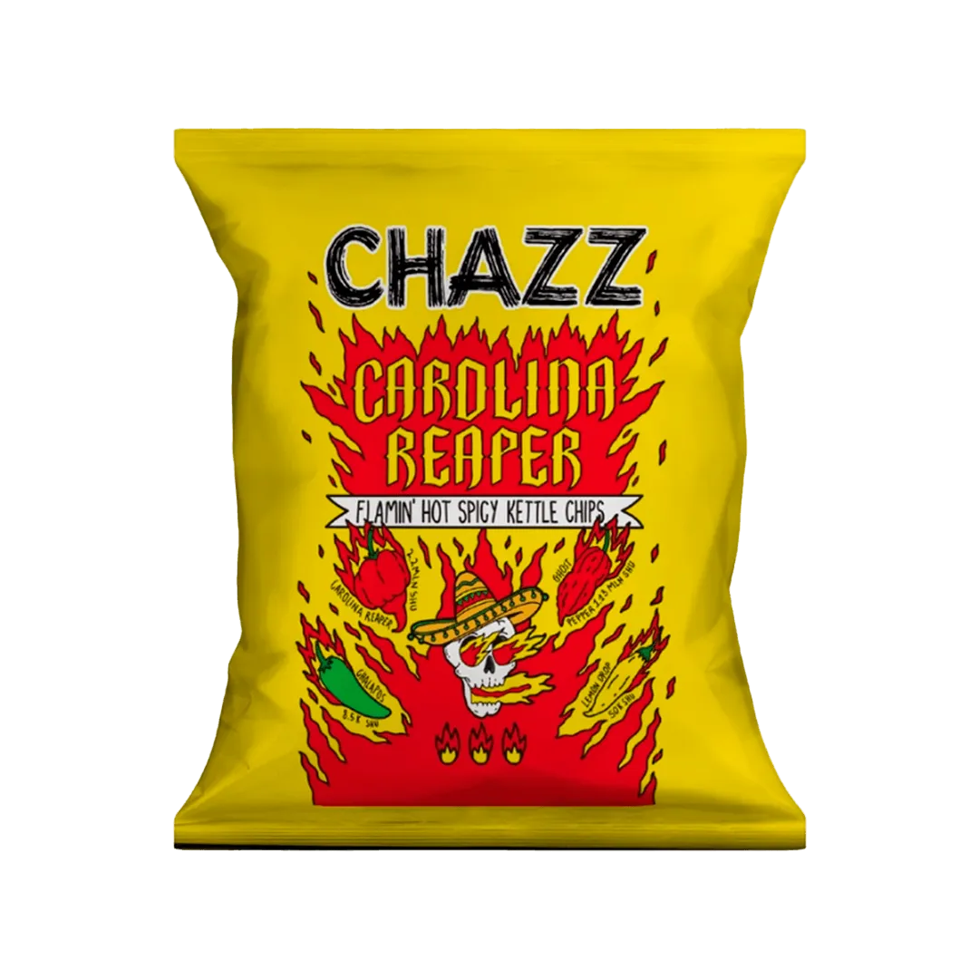 Chazz Chips Carolina Reaper Pepper (Super Hot)