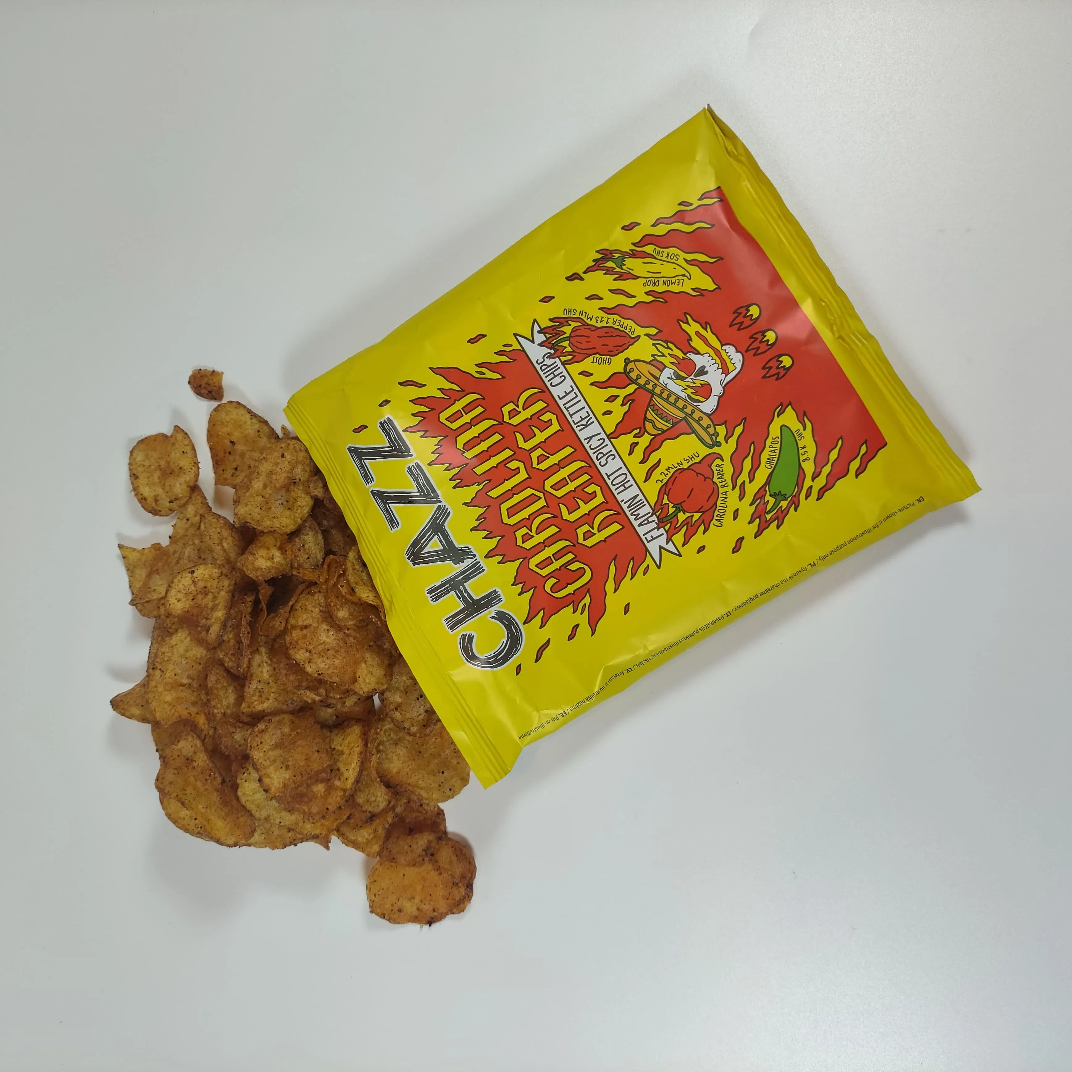 Chazz Chips Carolina Reaper Pepper (Super Hot)