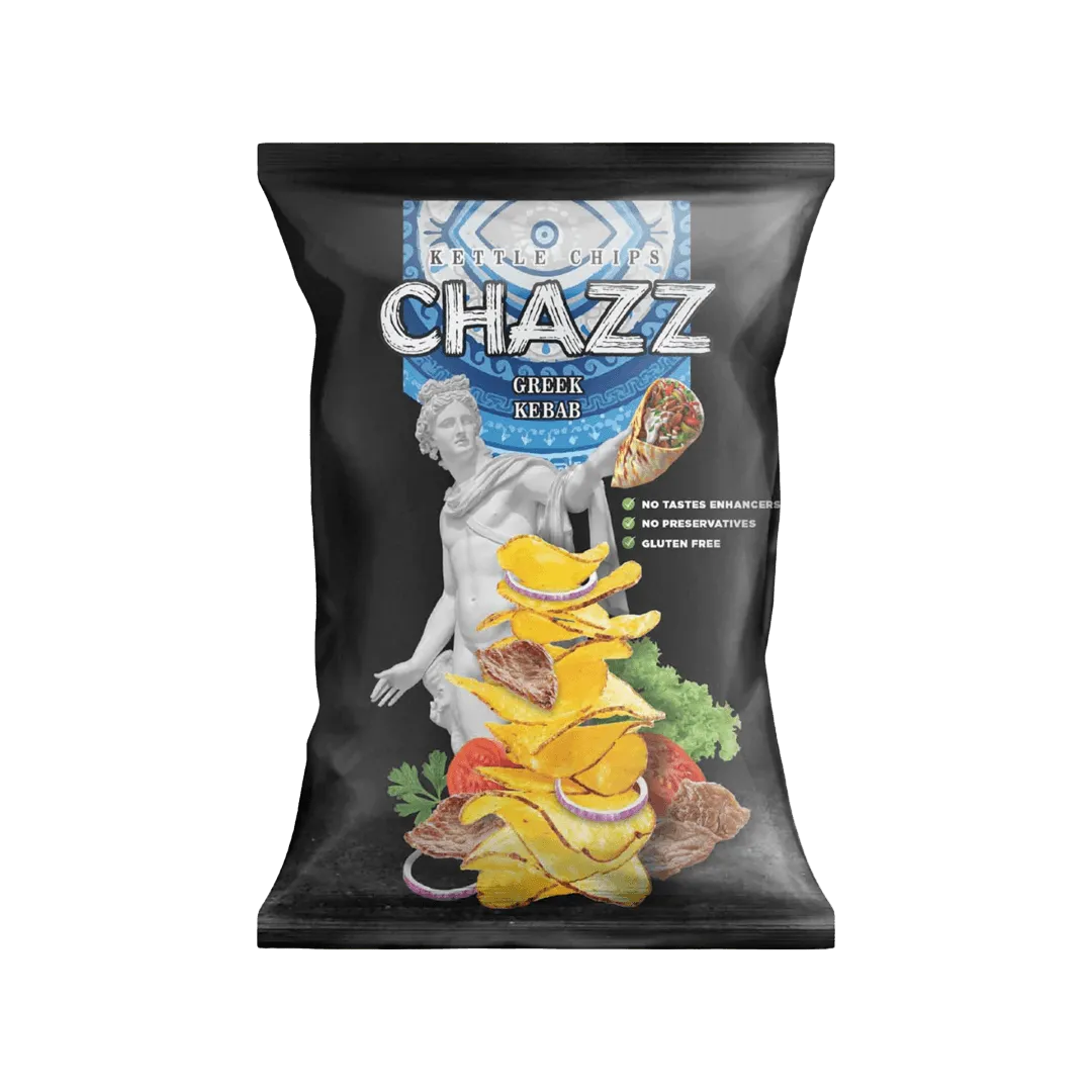 Chazz Chips Greek Kebab