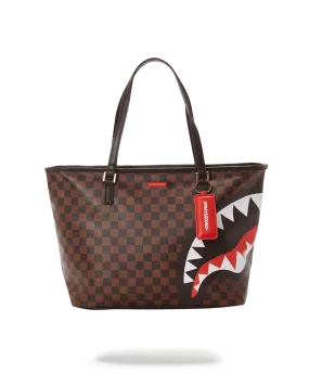 CHECKS IN CAMOFLAUGE TOTE