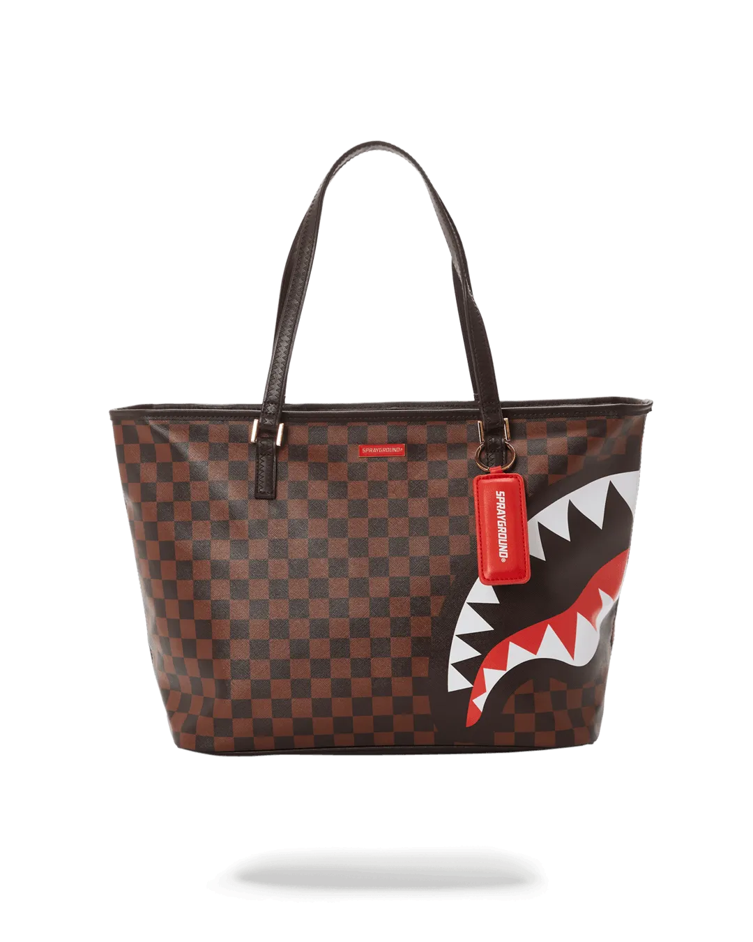 CHECKS IN CAMOFLAUGE TOTE