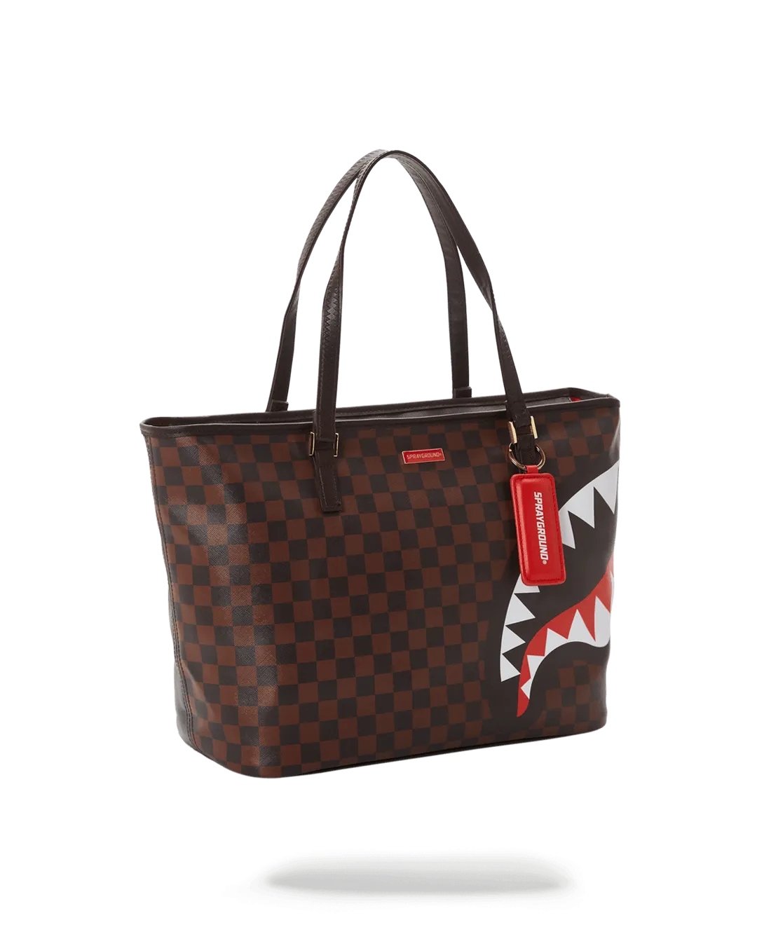 CHECKS IN CAMOFLAUGE TOTE