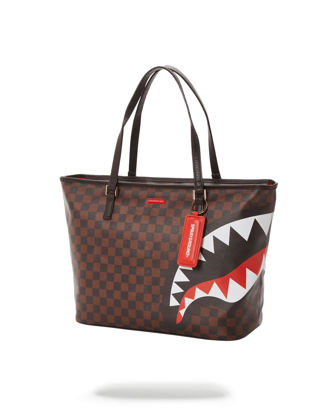 CHECKS IN CAMOFLAUGE TOTE