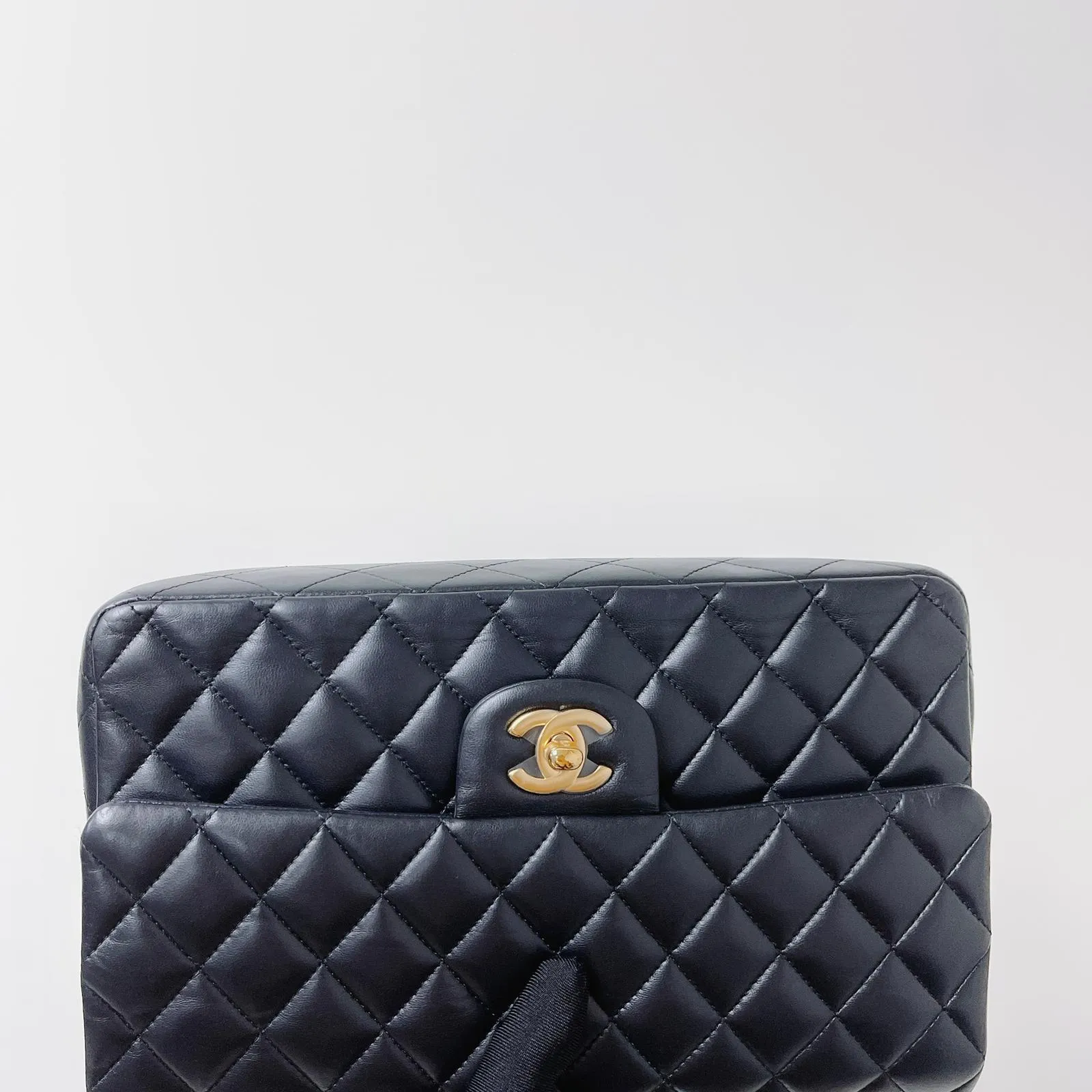 Classic Double Flap Medium Lambskin Black GHW