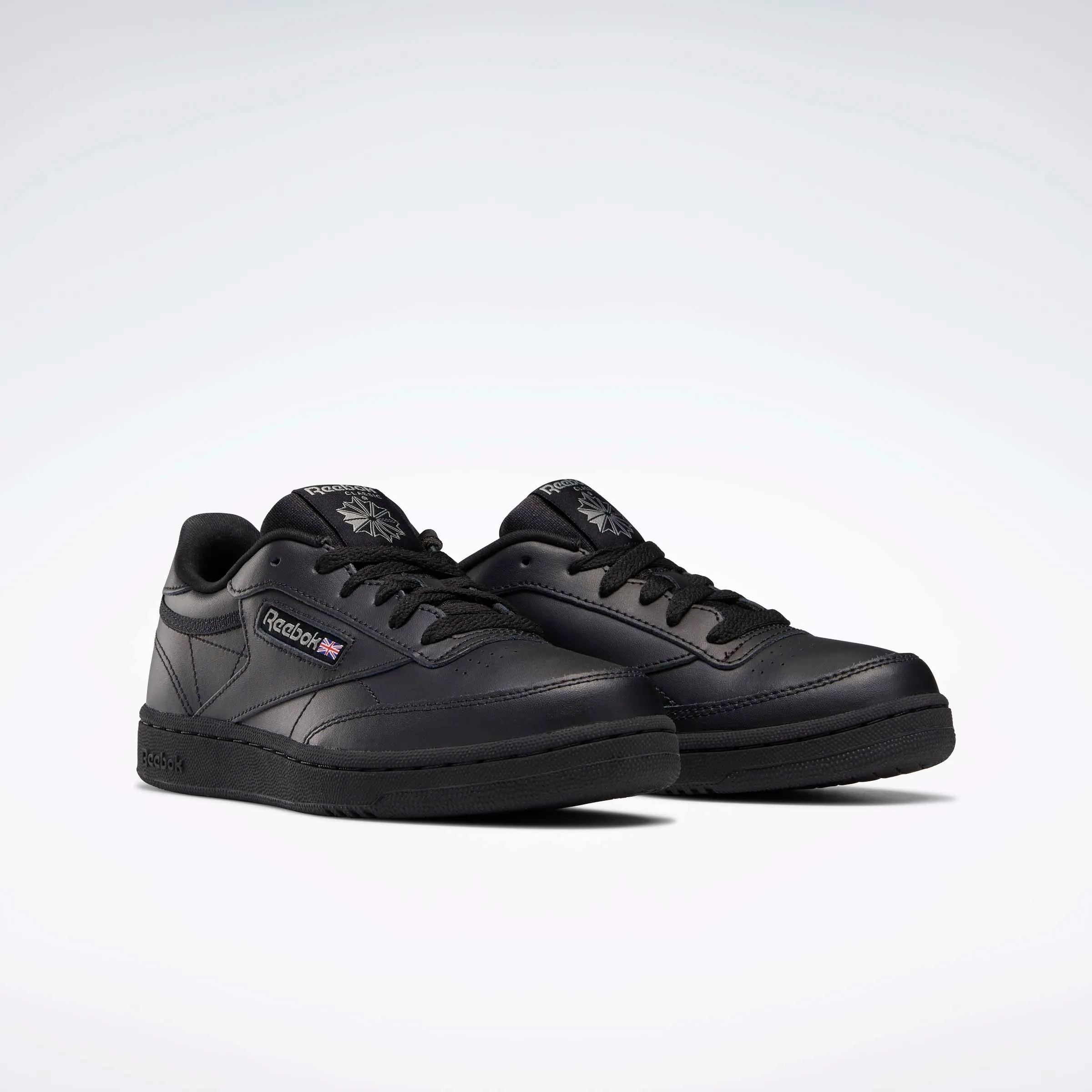 Club C Shoes - Grade School Black/Charcoal-Int