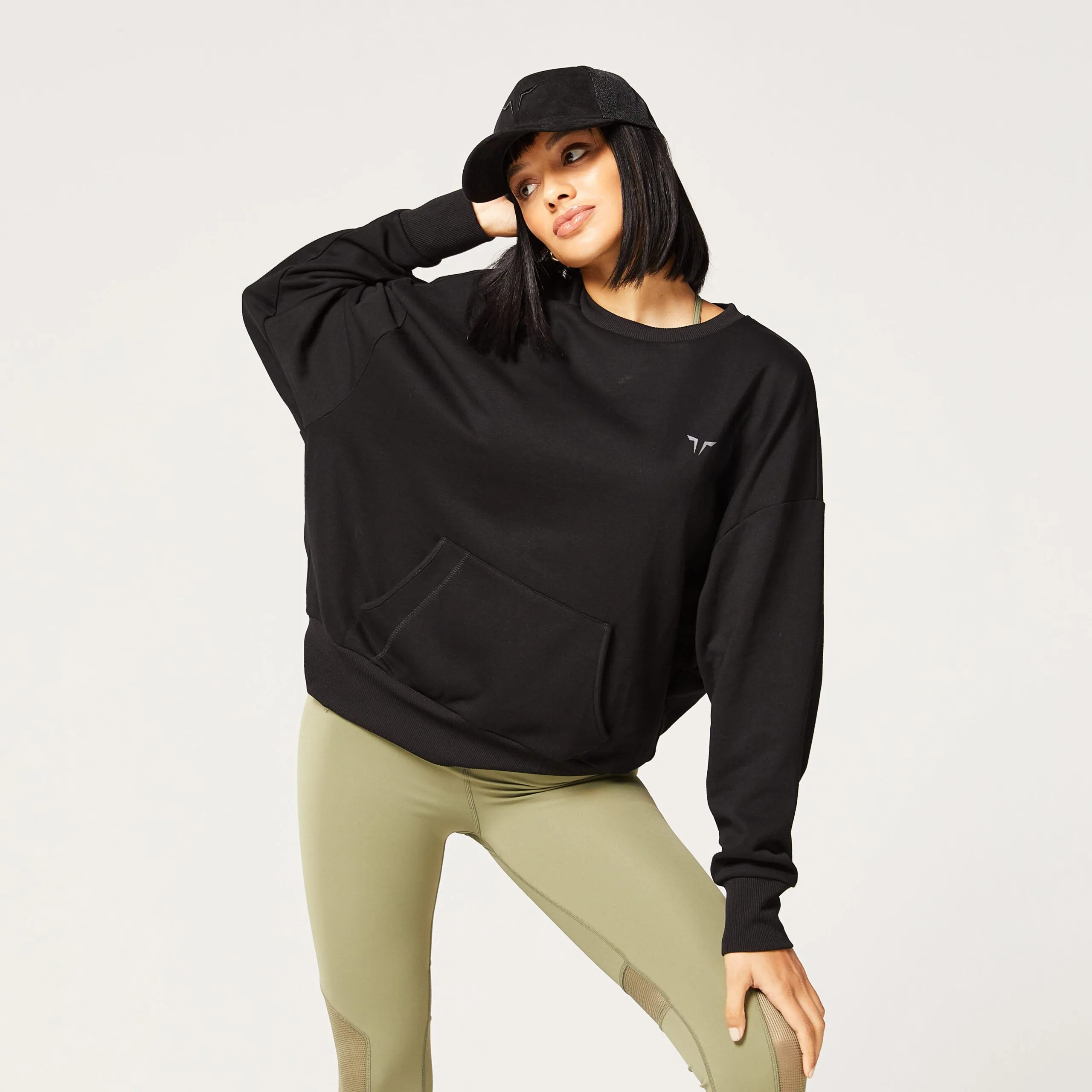 Code After Class Sweatshirt - Black