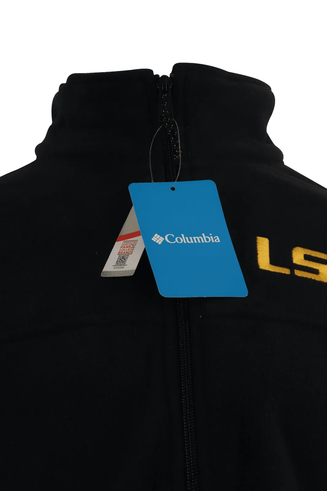 Columbia Men's Fleece Jacket CLG Flanker III LSU Tigers L/S (475)