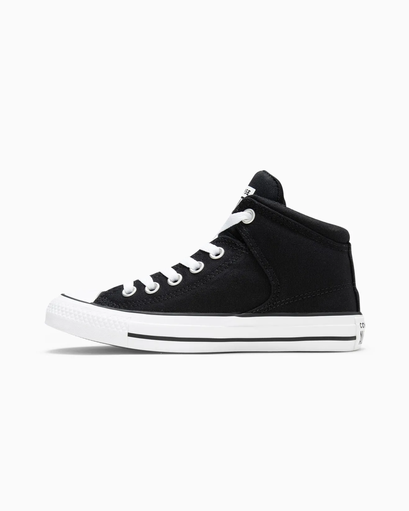 CONVERSE UNISEX HIGH STREET MID BLACK SHOE