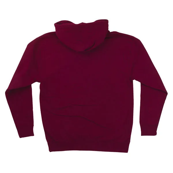 Creature Logo Outline Pullover Hoodie Maroon