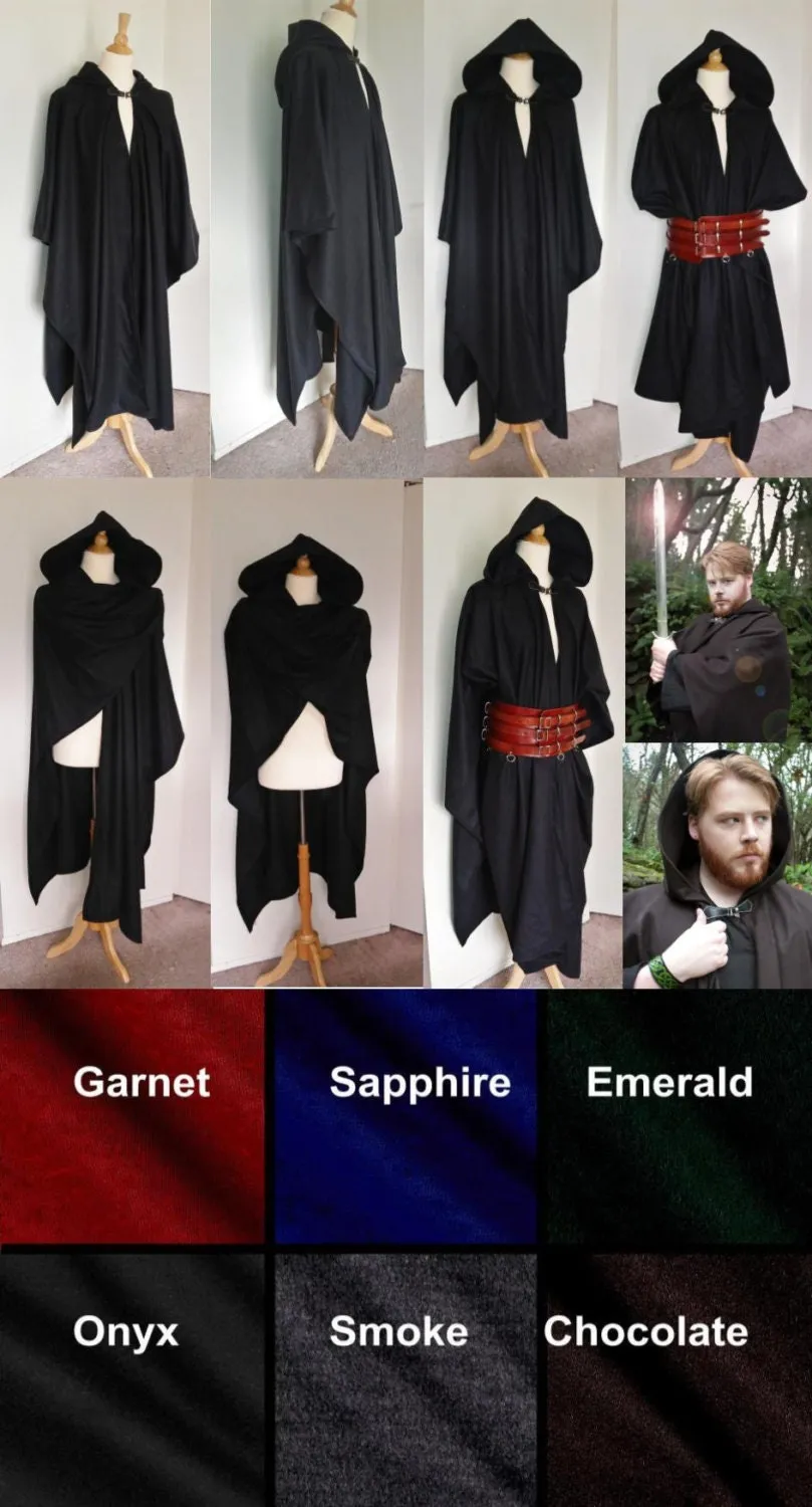 Custom Traveling Cloak in Wool