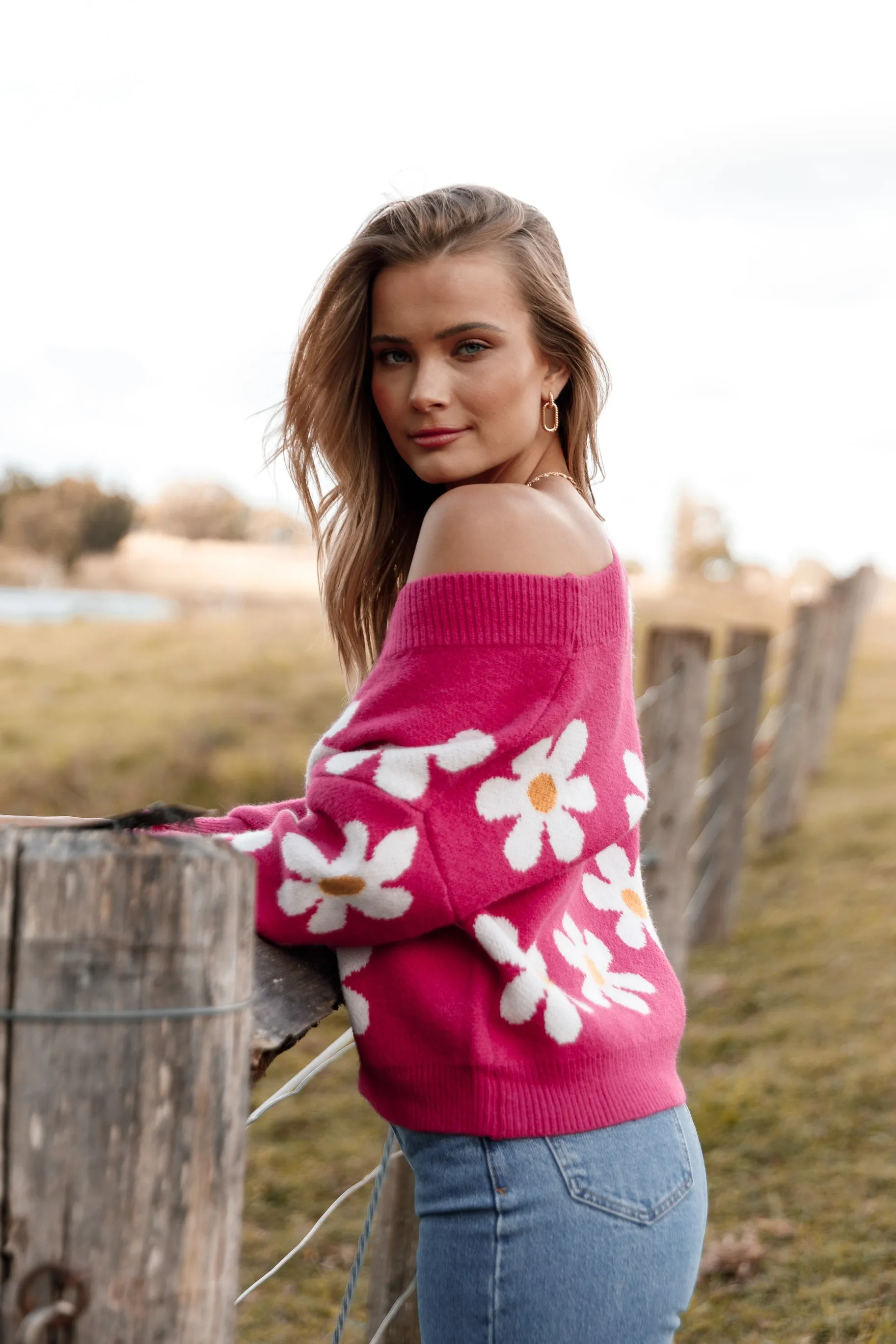 Daisy Cardigan - Orchid