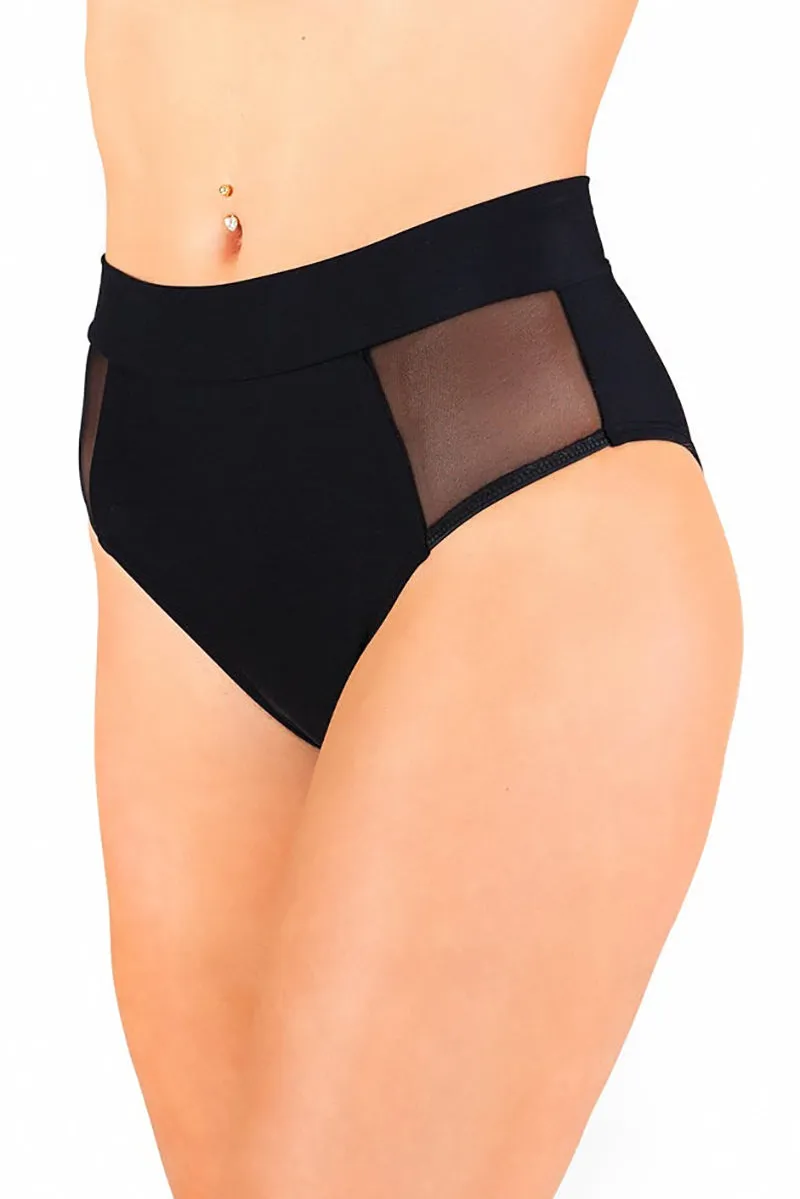 Dragonfly Molly Shorts - Black Mesh