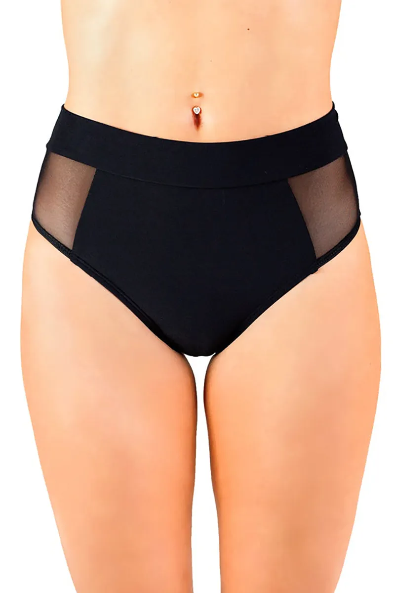 Dragonfly Molly Shorts - Black Mesh