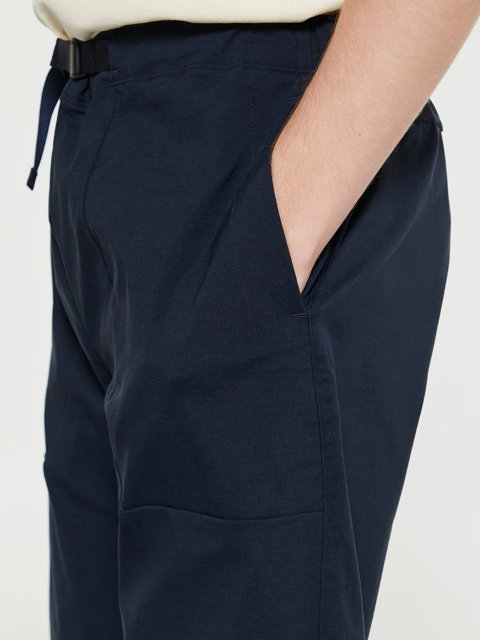 Easy Technical Pants in Dark Navy and Black