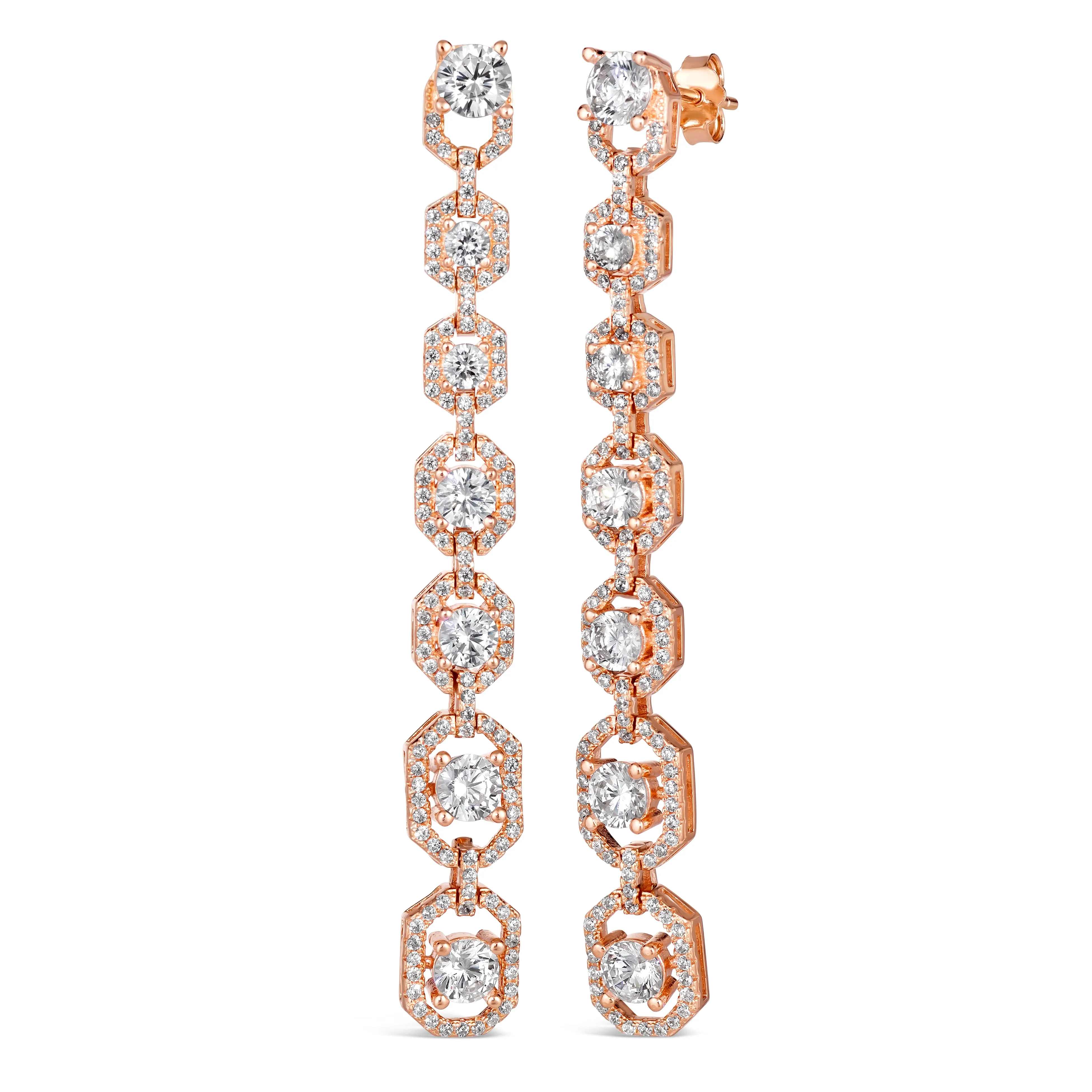 El Camino 4ctw Drop Earrings