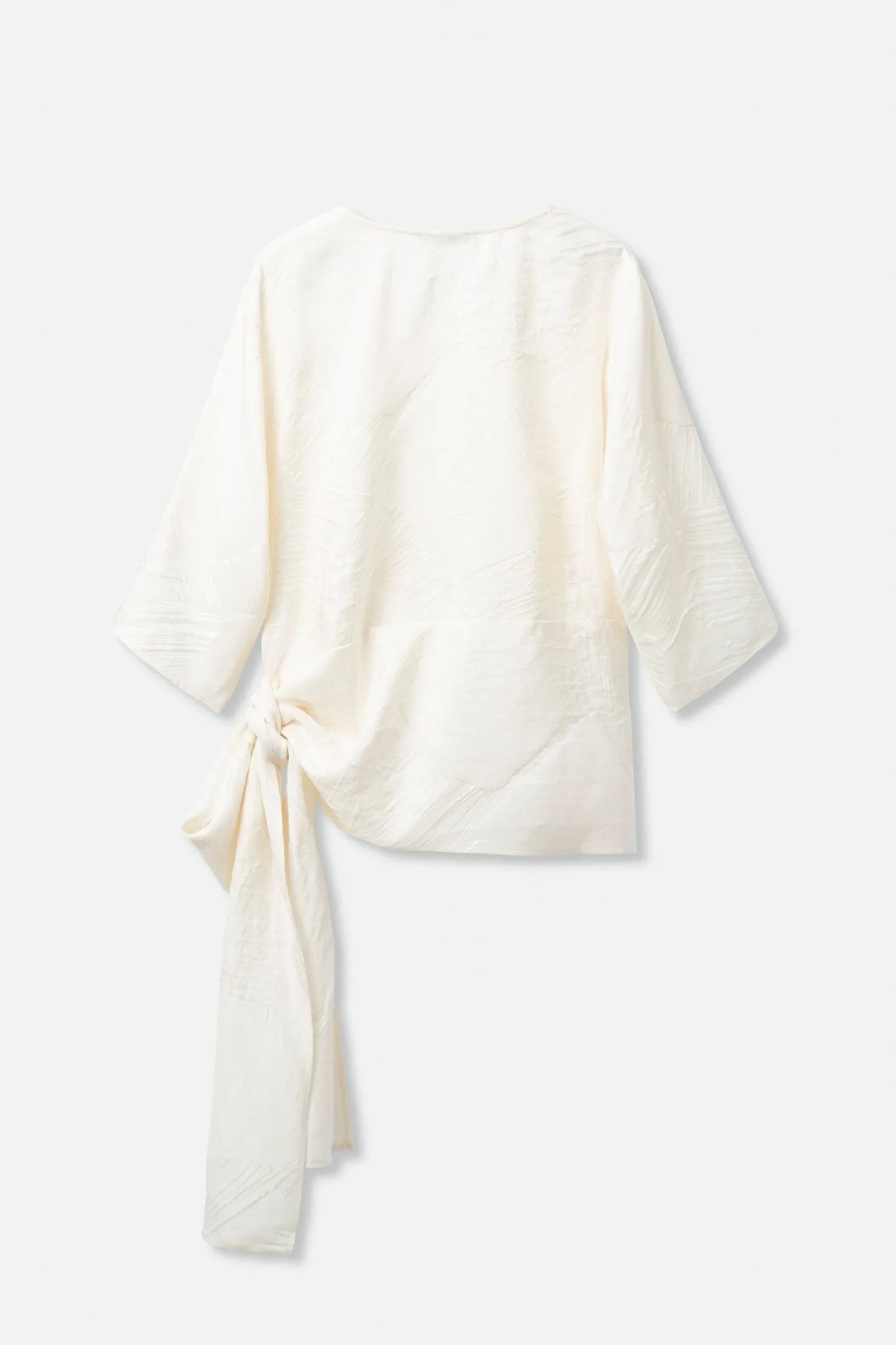 ELNORA TOP IN LINEN-SILK