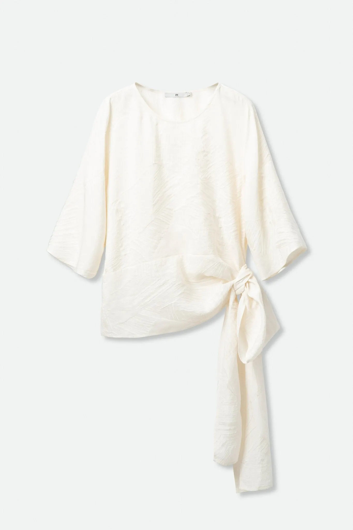 ELNORA TOP IN LINEN-SILK