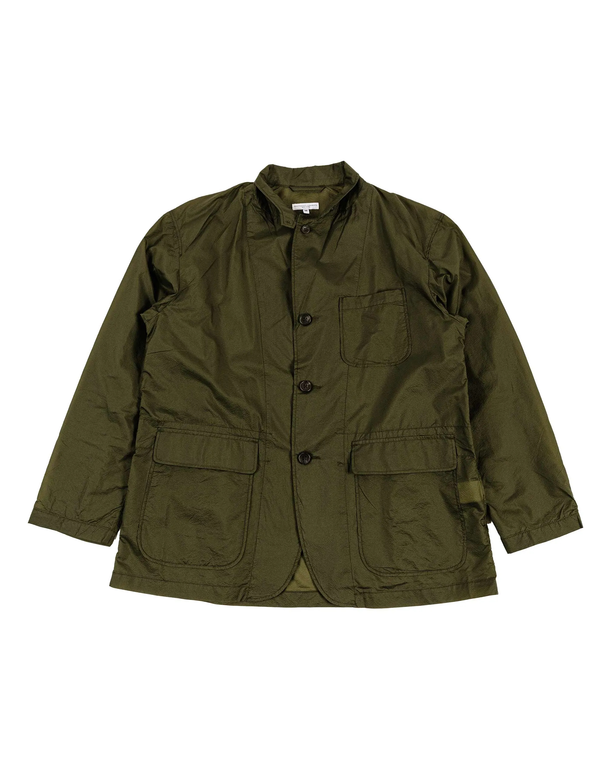 Engineered Garments Loiter Jacket Olive Nylon Micro Ripstop