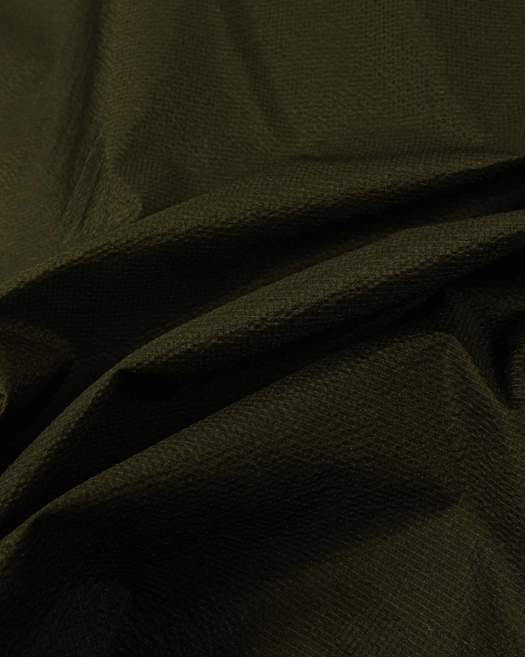 Engineered Garments Loiter Jacket Olive Nylon Micro Ripstop